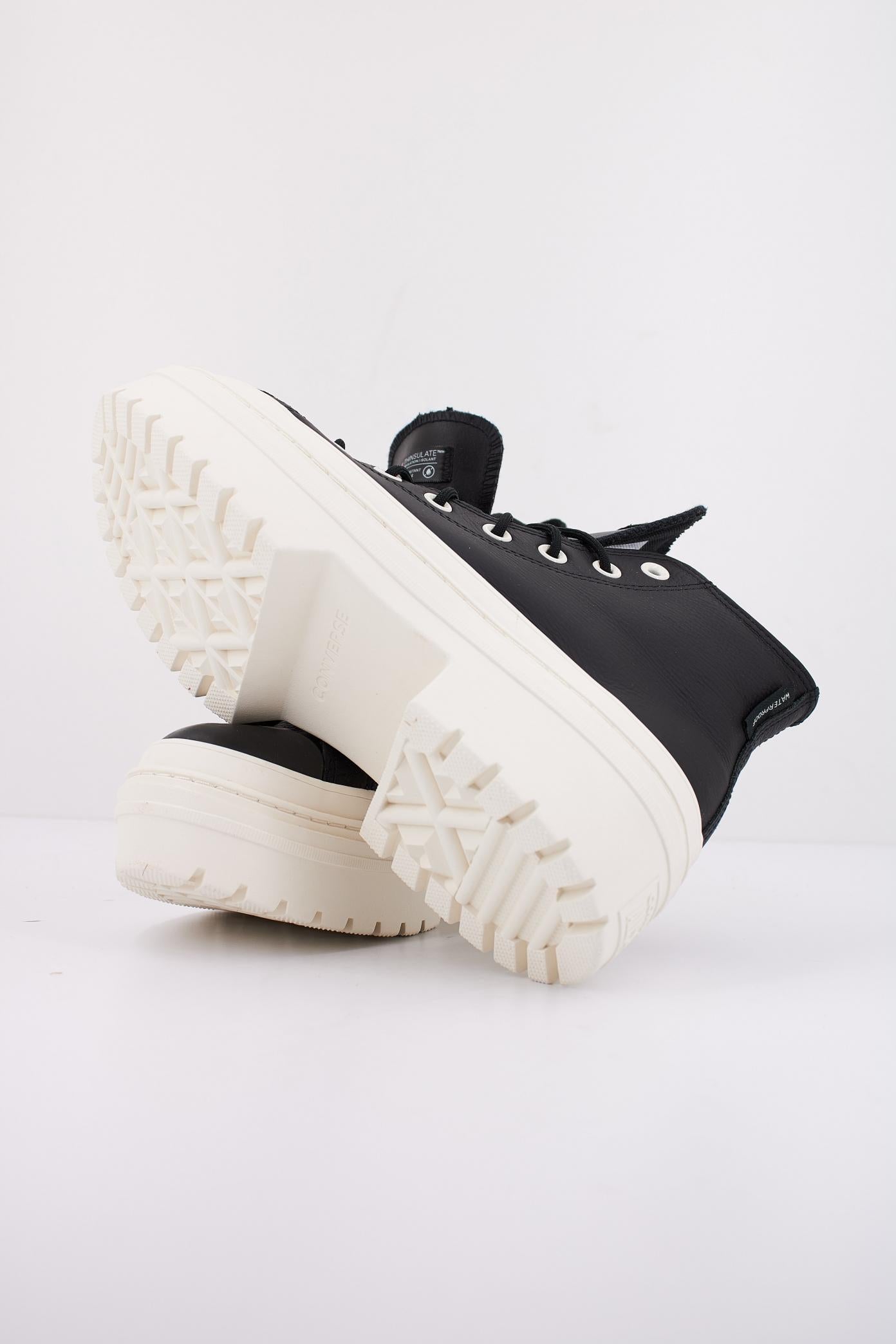 CONVERSE CTAS LUGGED HEEL HI en color NEGRO (5)