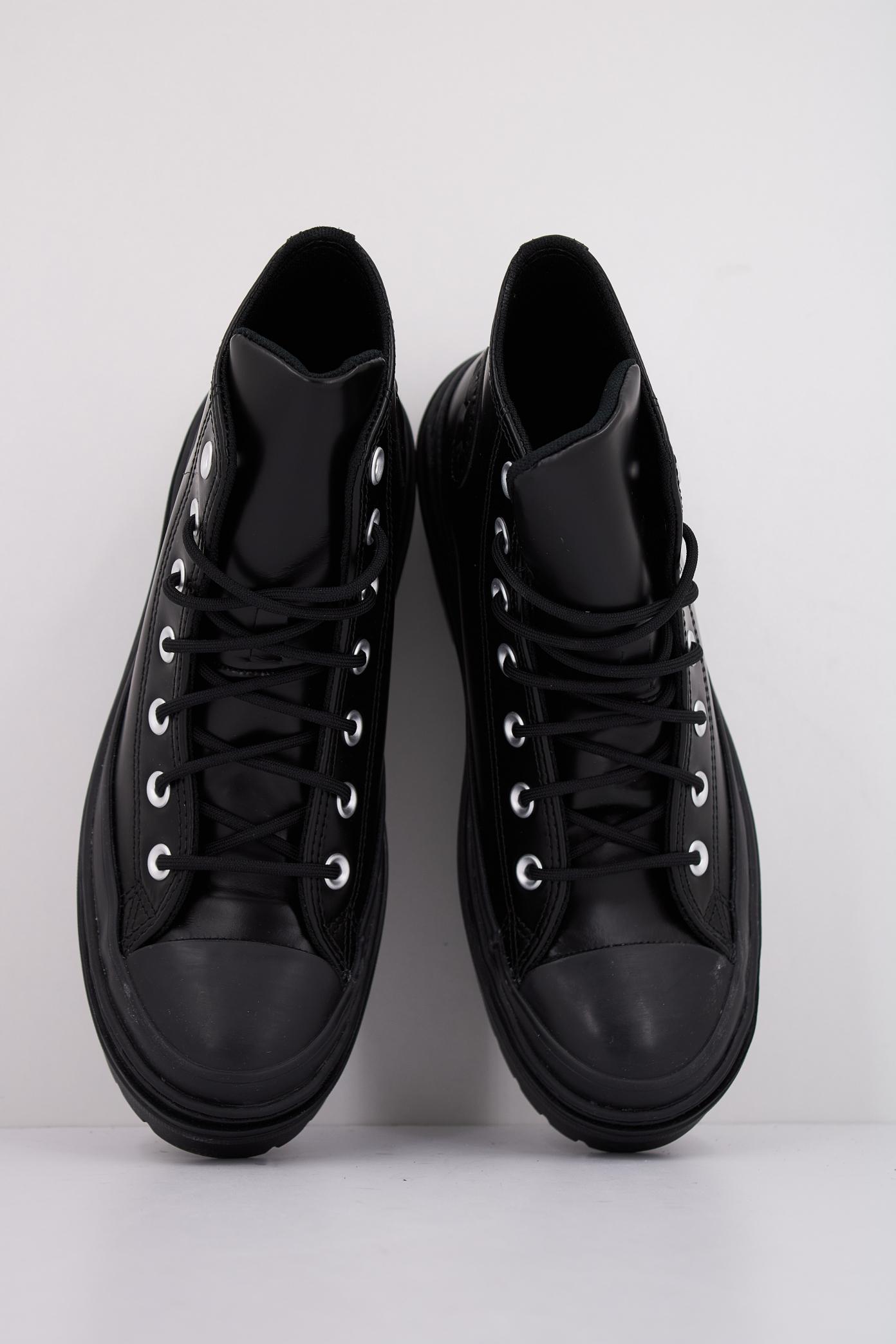 CONVERSE CHUCK TAYLOR ALL STAR LUGGED HEEL LEATHER PLATFORM en color NEGRO (3)