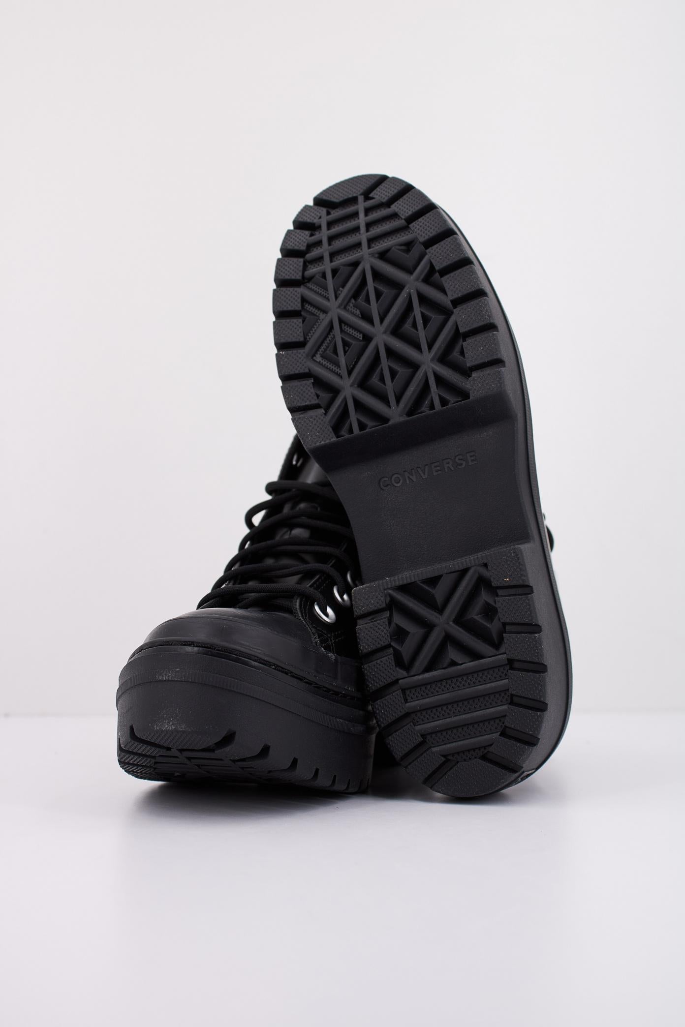 CONVERSE CHUCK TAYLOR ALL STAR LUGGED HEEL LEATHER PLATFORM en color NEGRO (5)