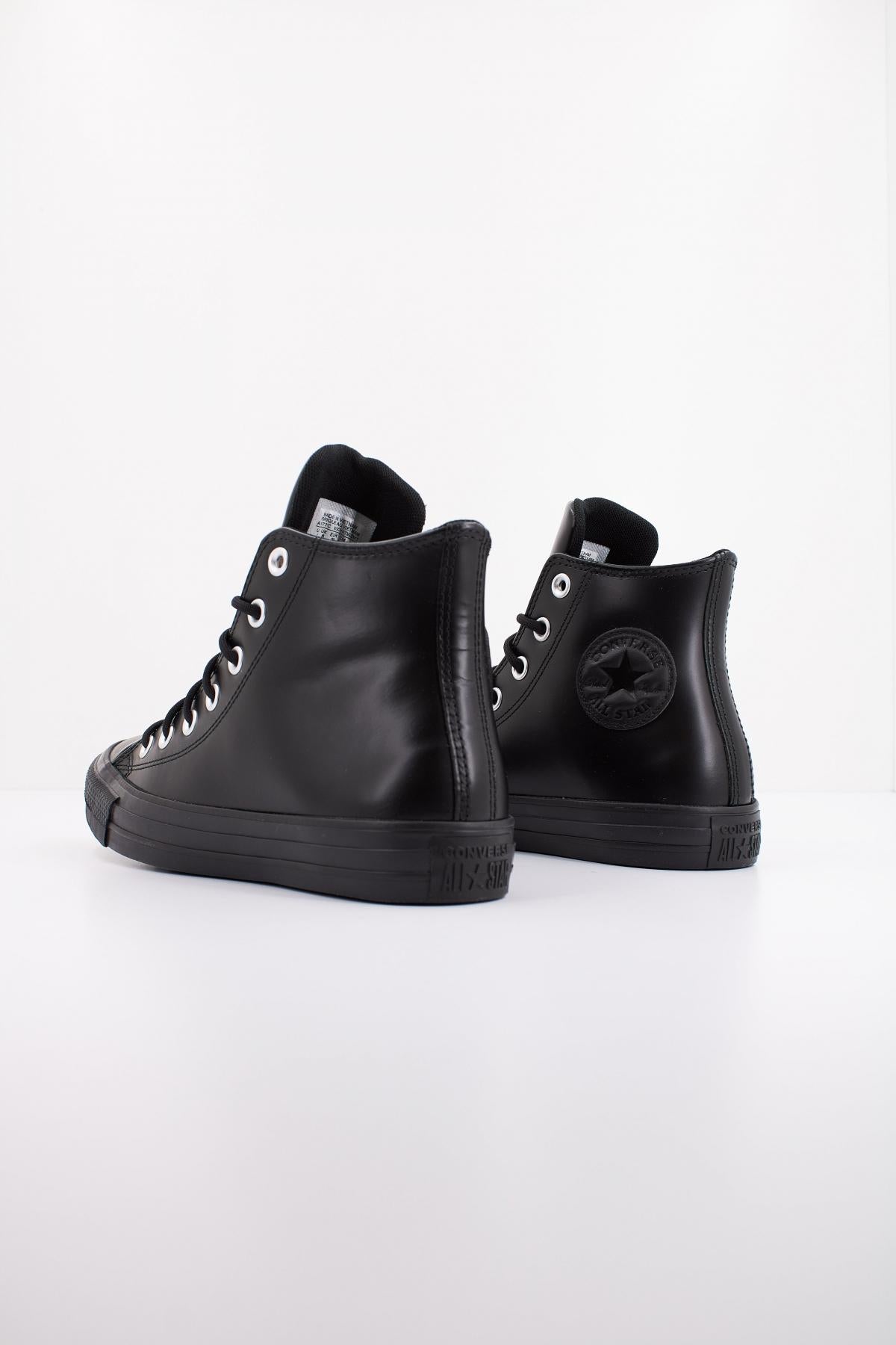 CONVERSE CHUCK TAYLOR ALL STAR LEATHER en color NEGRO (4)