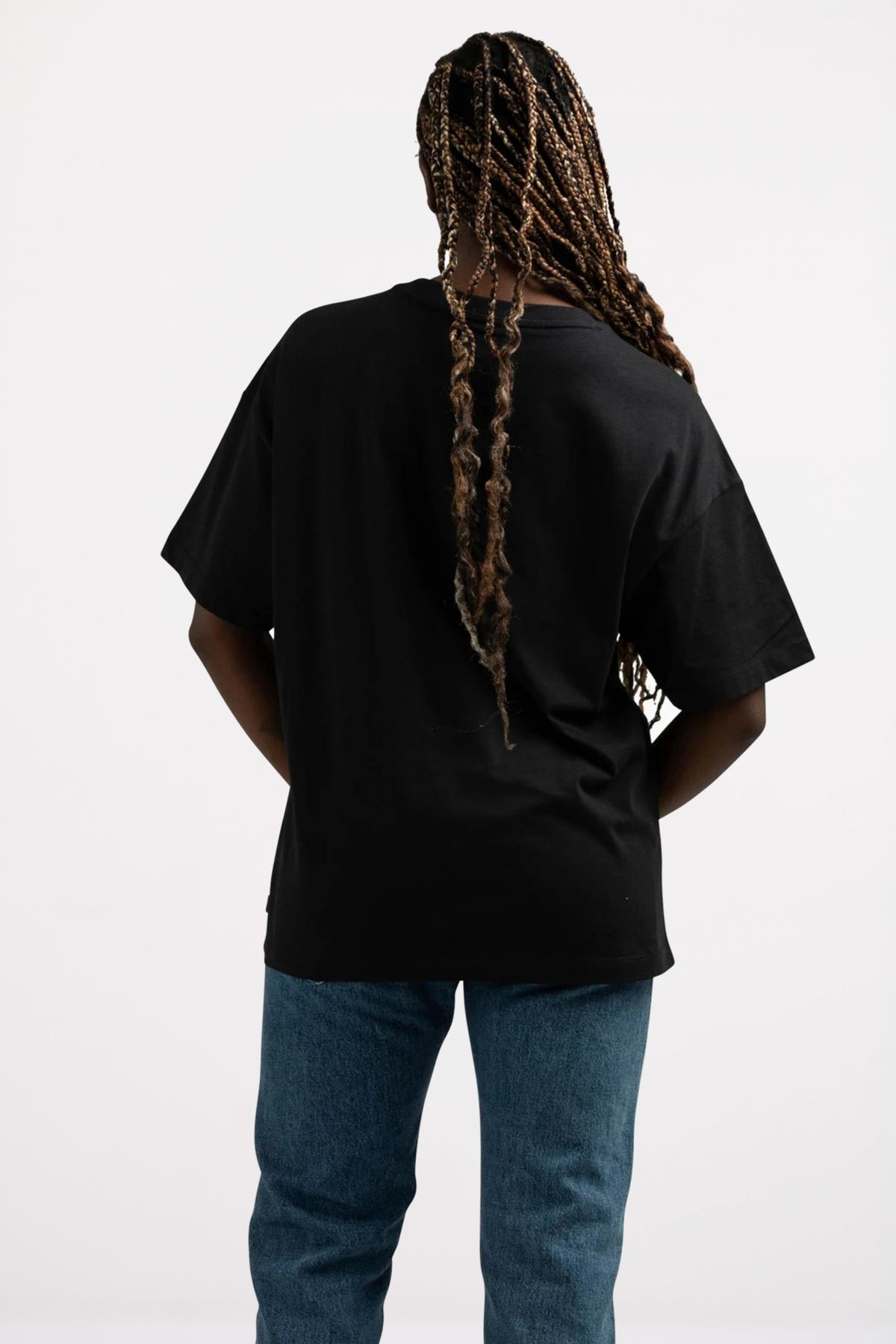 CONVERSE RETRO T SHIRT en color NEGRO (3)