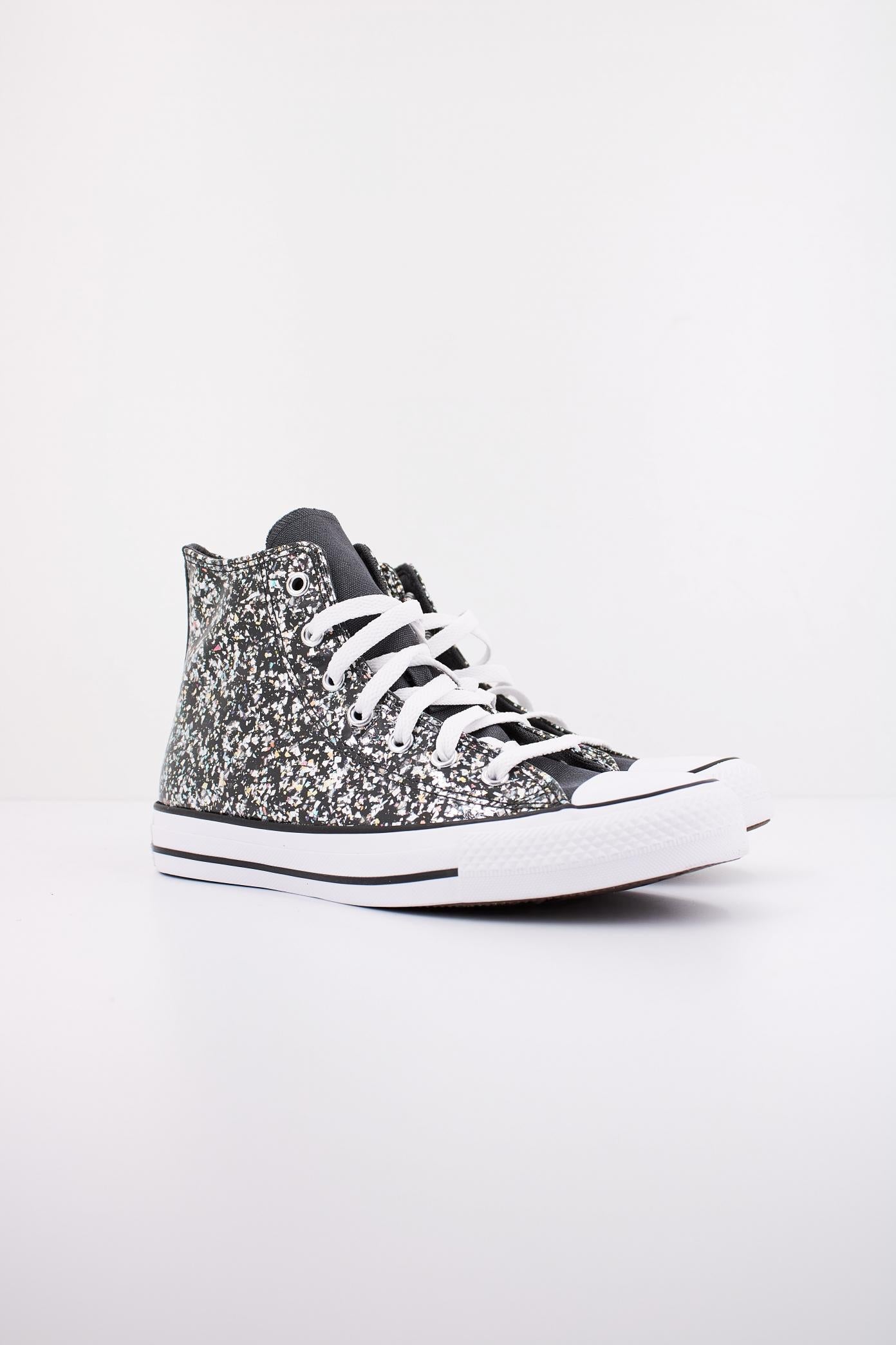 CONVERSE CHUCK TAYLOR ALL STAR GLITTER en color NEGRO (2)