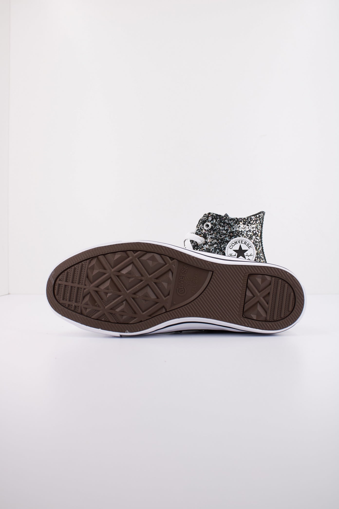 CONVERSE CHUCK TAYLOR ALL STAR GLITTER en color NEGRO (5)