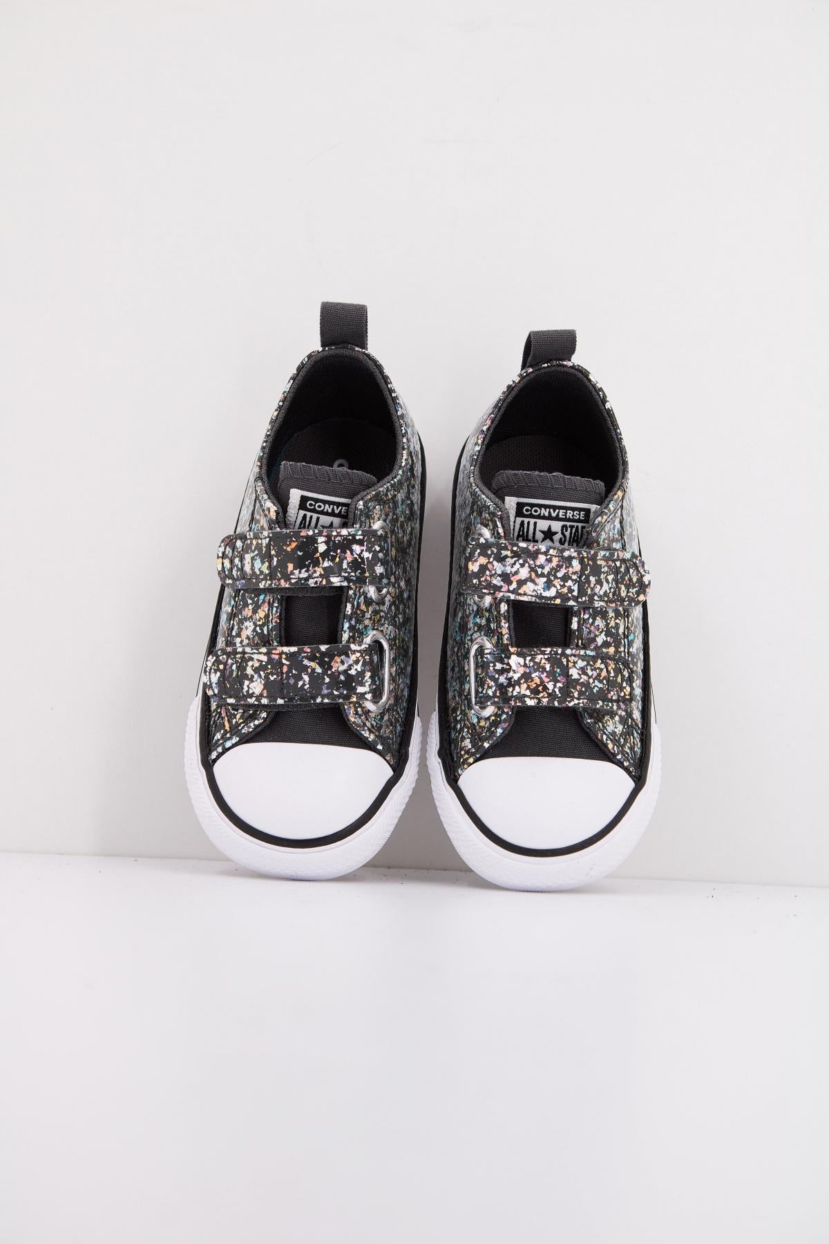 CONVERSE CHUCK TAYLOR ALL STAR GLITTER EASY-ON en color NEGRO (3)
