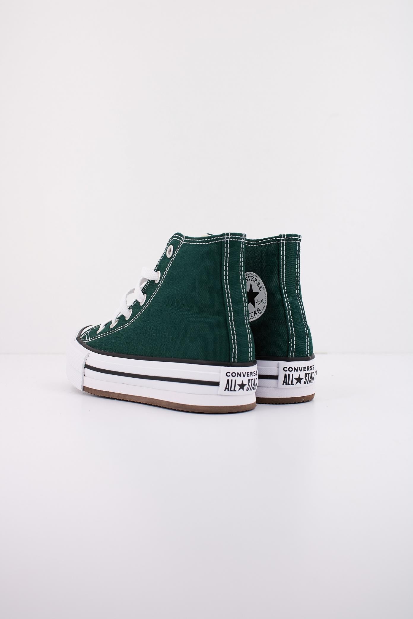 CONVERSE EVA LIFT HI en color VERDE (4)