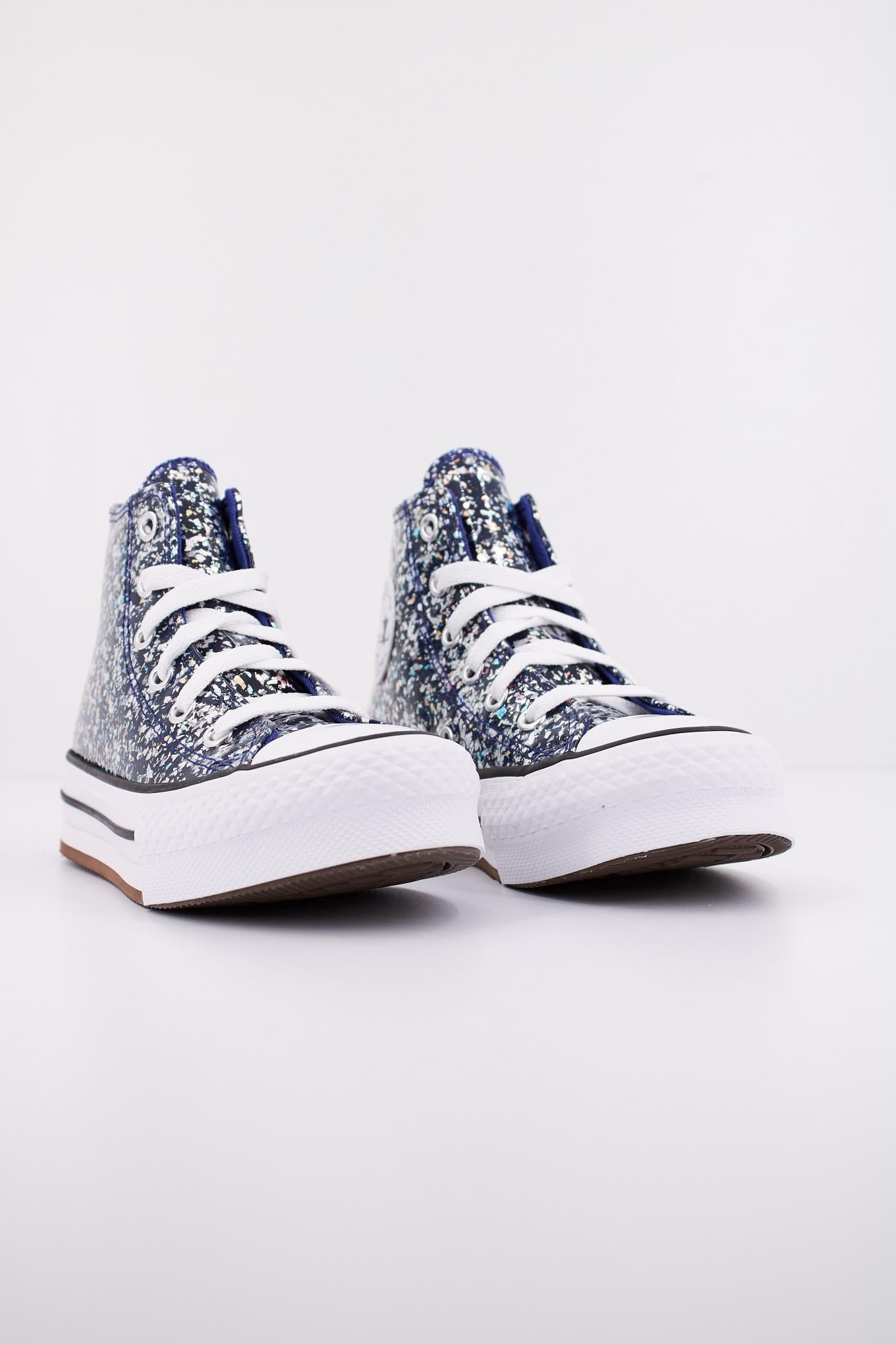 CONVERSE CHUCK TAYLOR ALL STAR EVA LIFT HI en color AZUL (2)