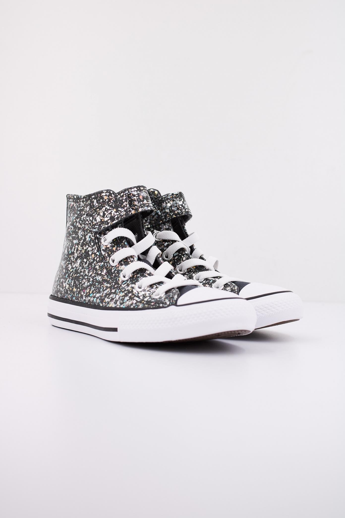 CONVERSE CHUCK TAYLOR ALL STAR GLITTER EASY-ON en color NEGRO (2)