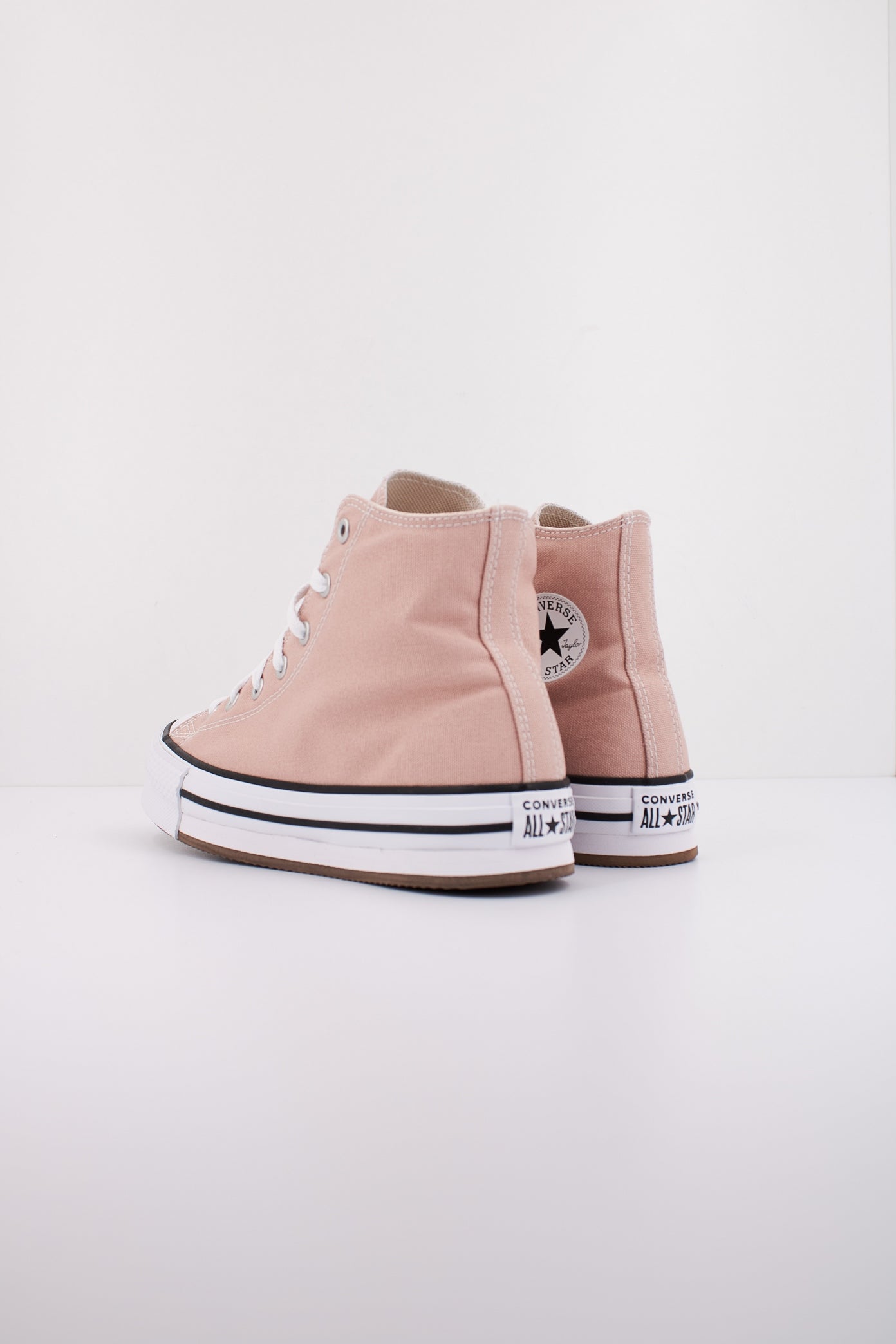 CONVERSE EVA LIFT HI DUSTY en color ROSA (4)