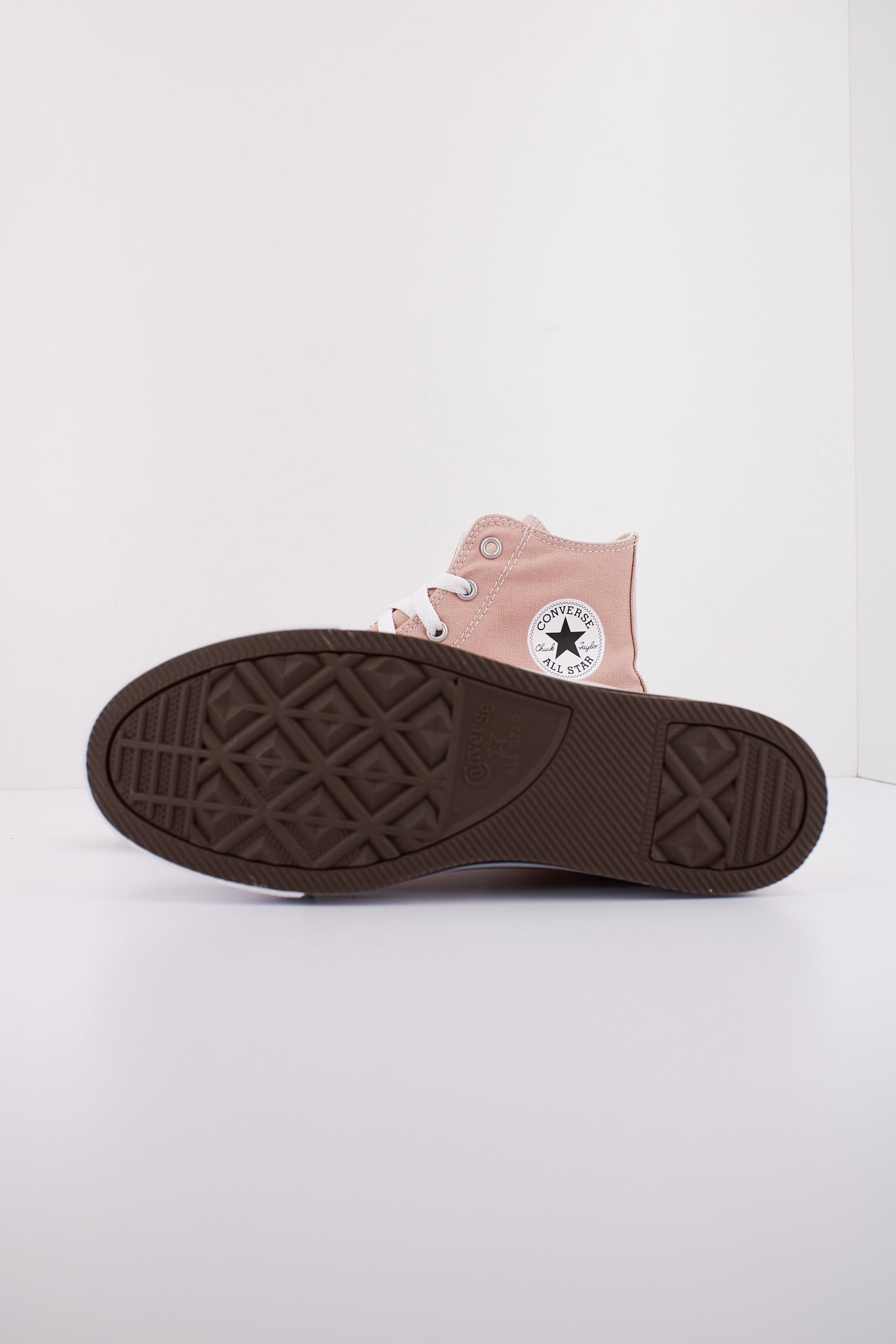 CONVERSE EVA LIFT HI DUSTY en color ROSA (5)