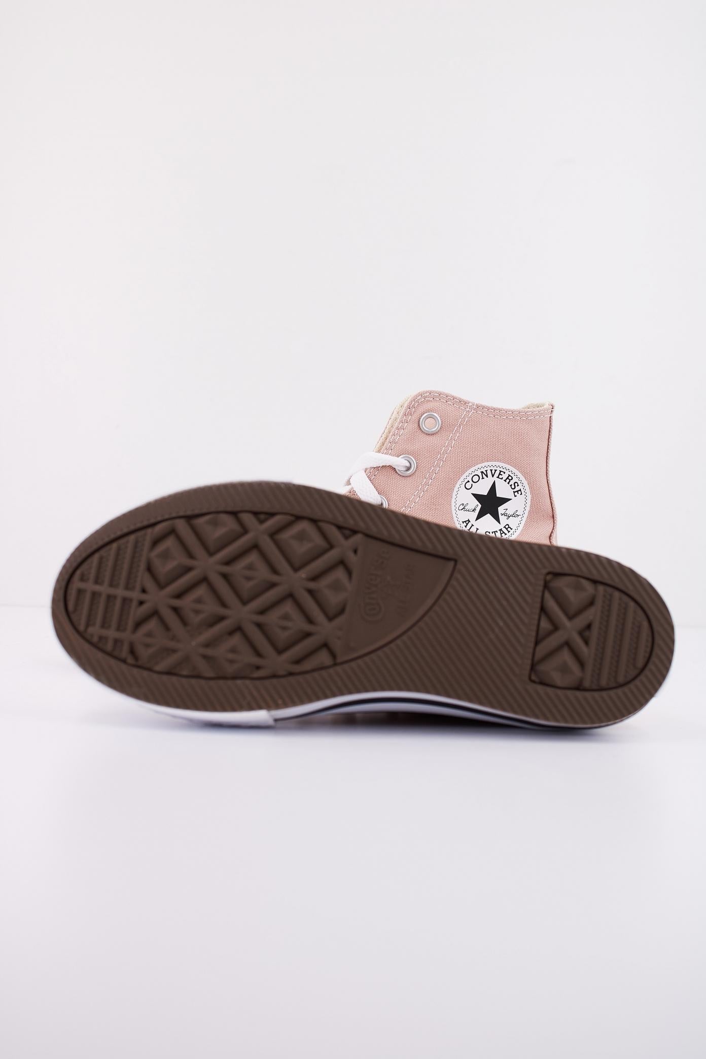 CONVERSE CTAS EVA LIFT HI DUSTY en color ROSA (5)