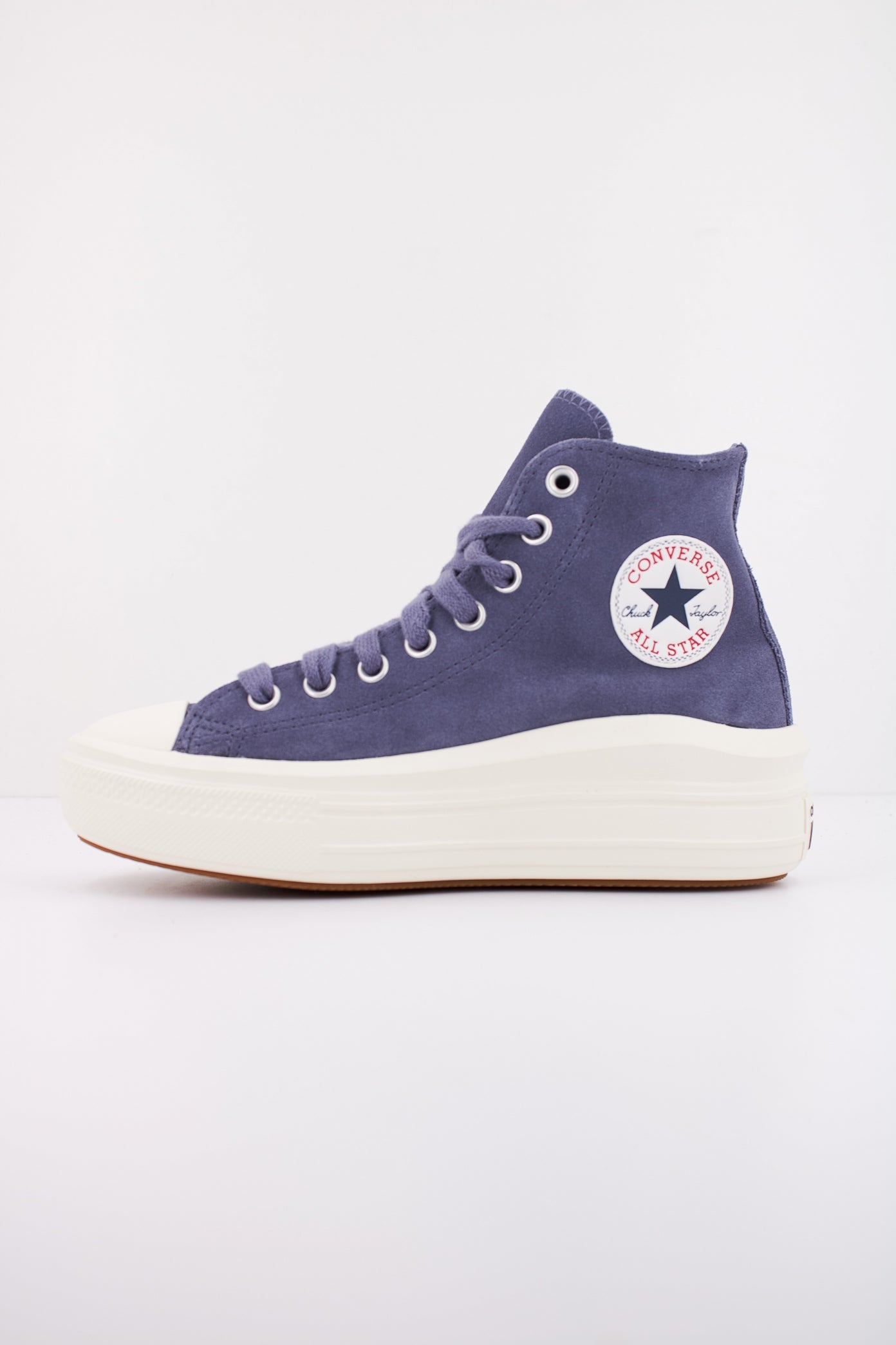CONVERSE CHUCK TAYLOR ALL STAR MOVE PLATFORM SUEDE en color VIOLETA (1)