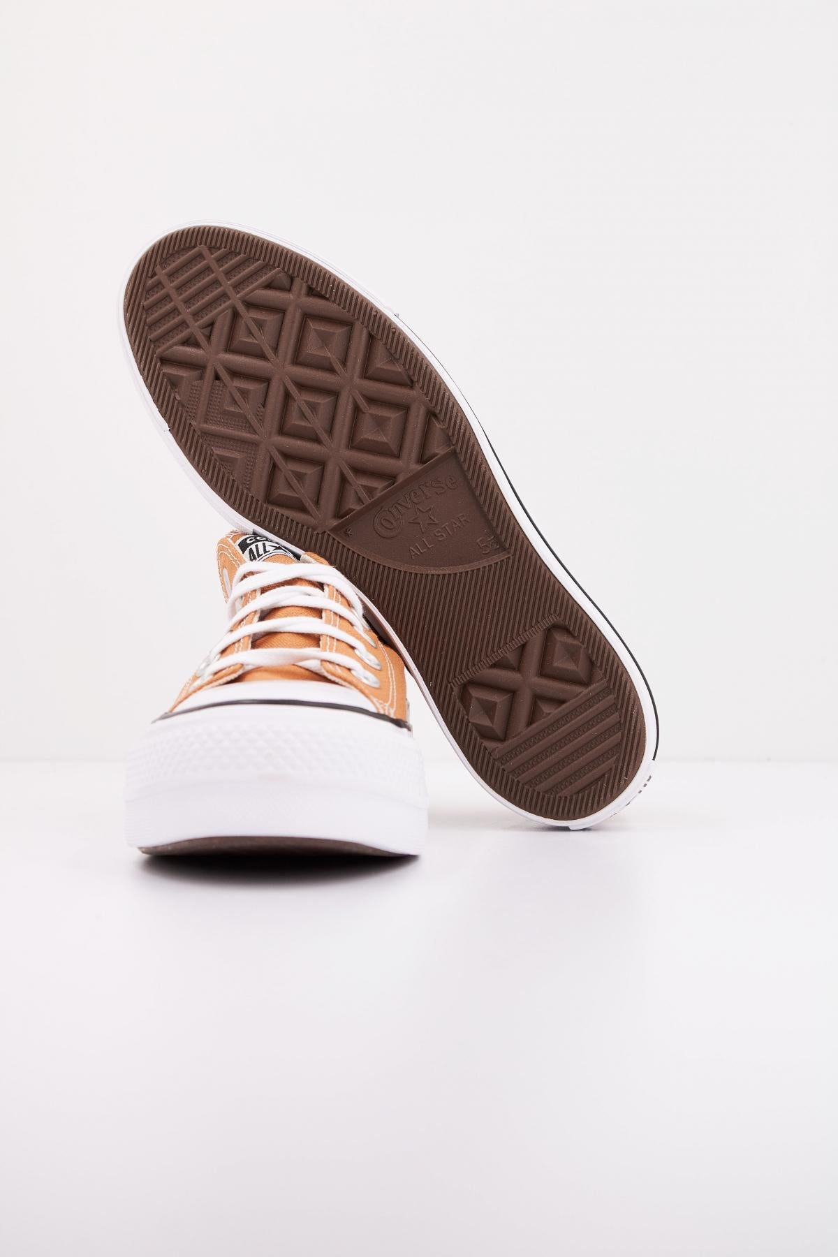 CONVERSE CHUCK TAYLOR ALL STAR LIFT OX en color MARRON (5)