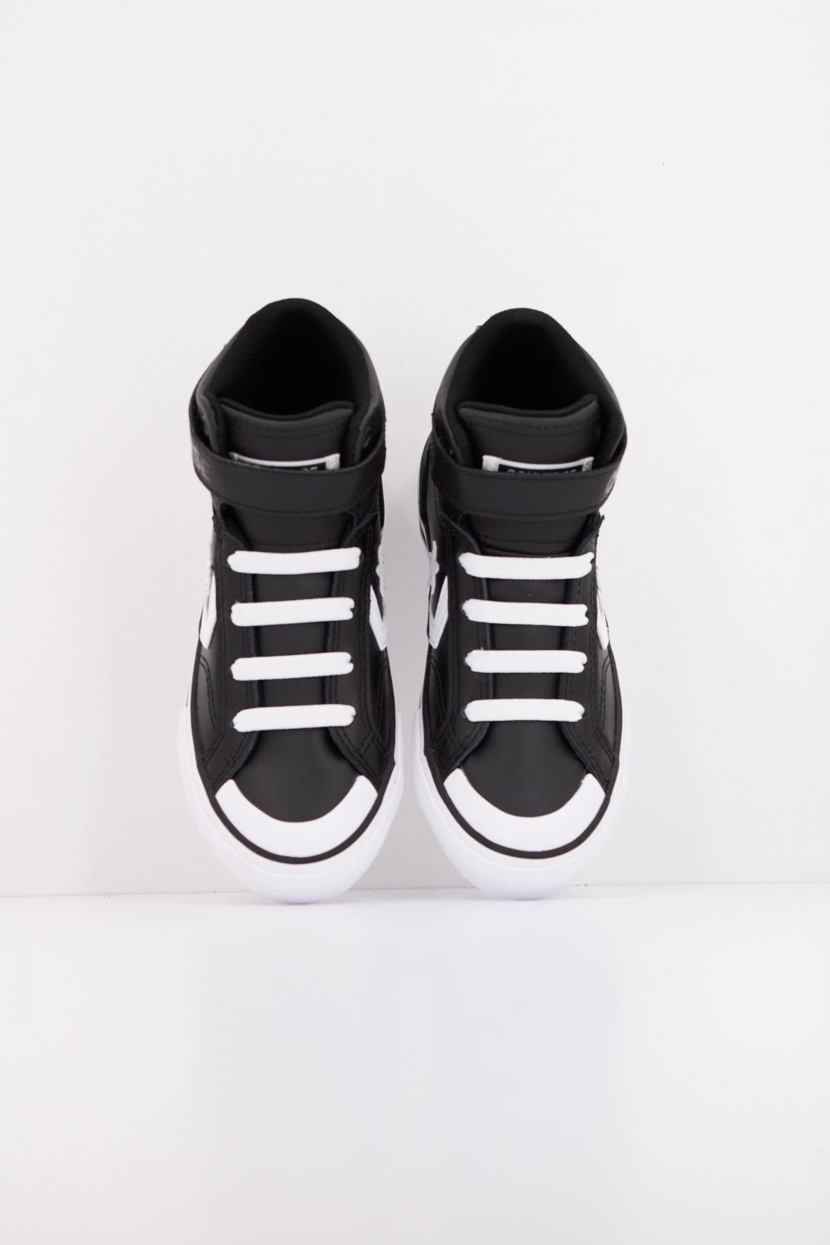 CONVERSE PRO BLAZE STRAP LEATHER en color NEGRO (3)
