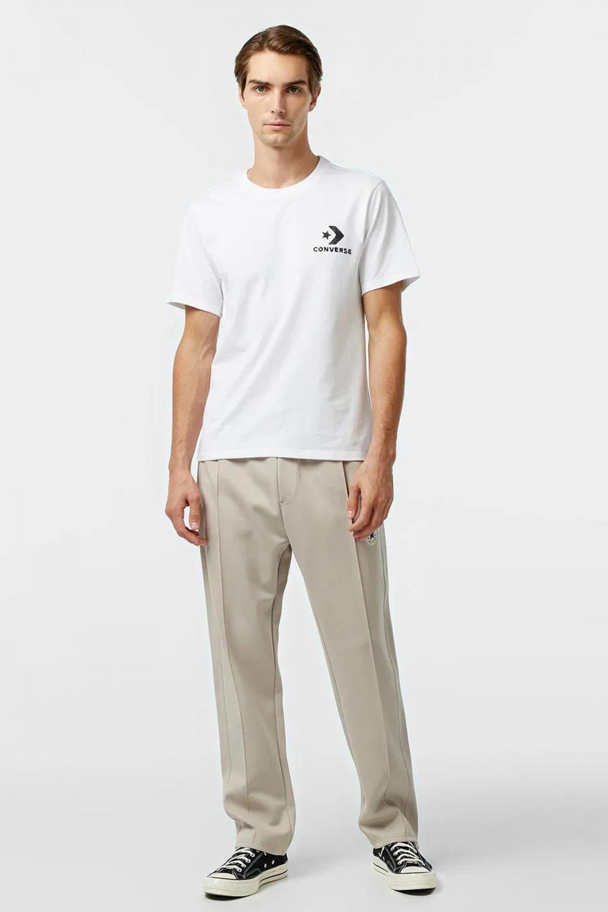 CONVERSE RETRO TRACK PANTS en color MARRON CLARO (4)