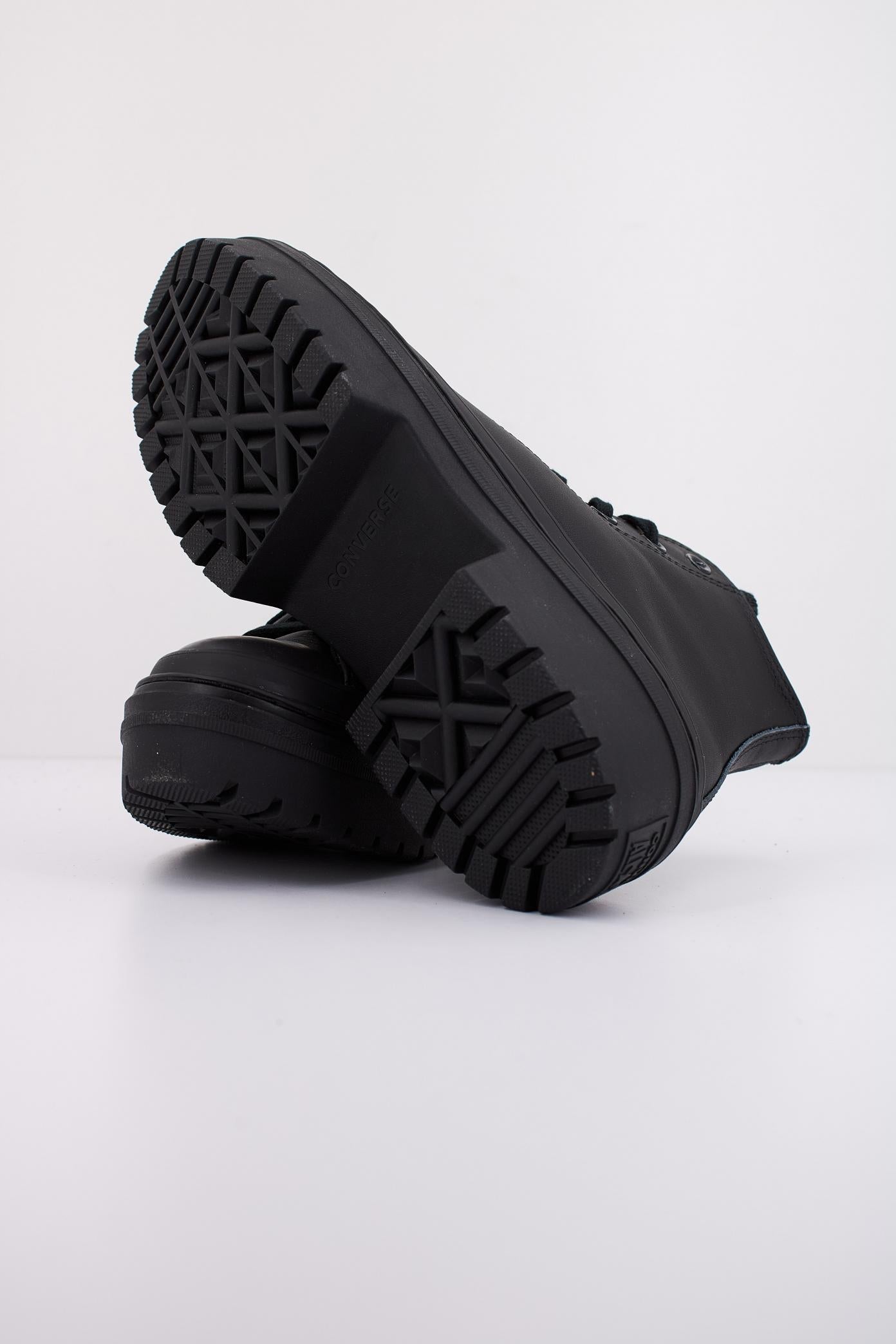 CONVERSE CHUCK TAYLOR ALL STAR LUGGED HEEL HI en color NEGRO (5)
