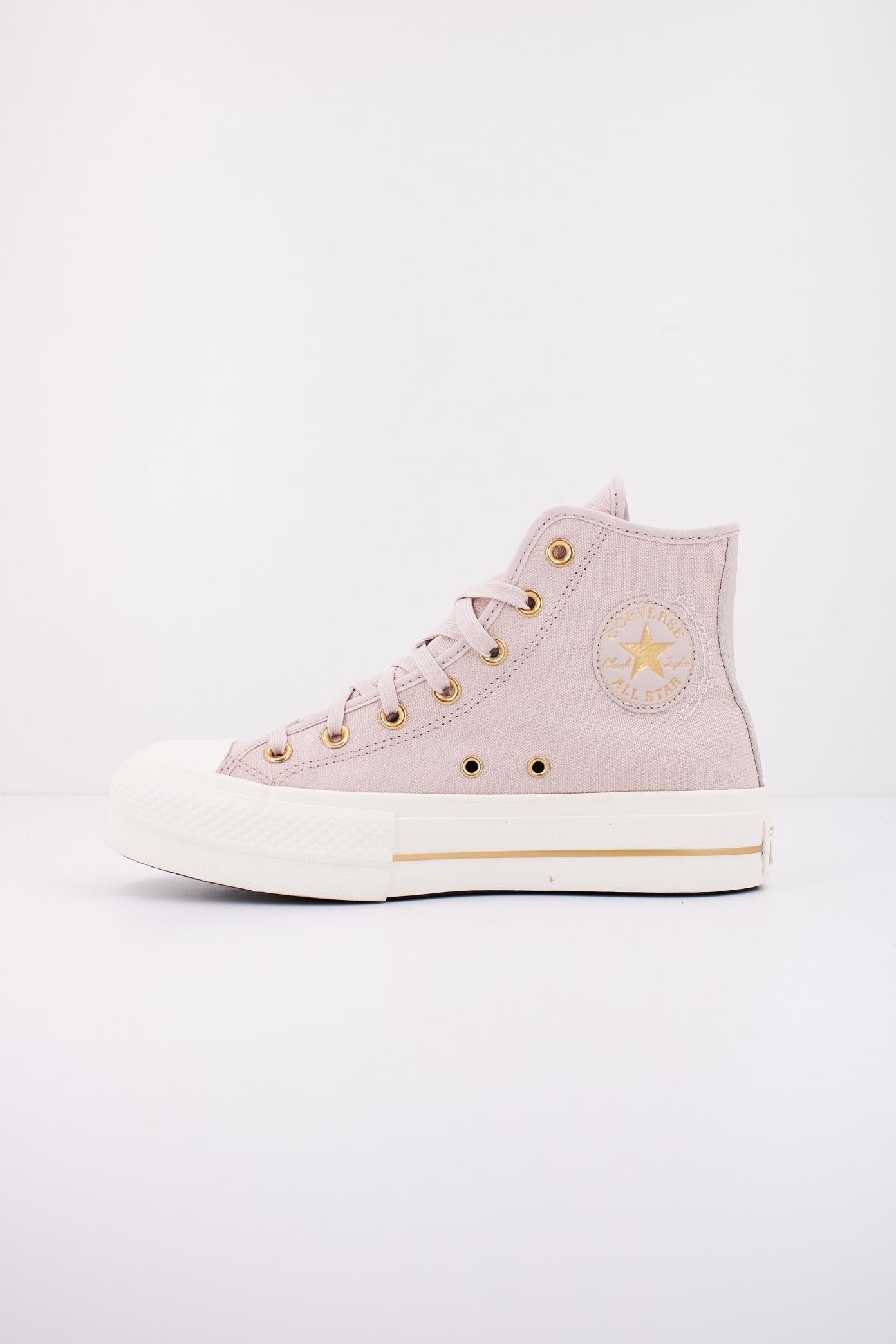 CONVERSE CHUCK TAYLOR ALL STAR LIFT HI FLUSH en color ROSA (1)