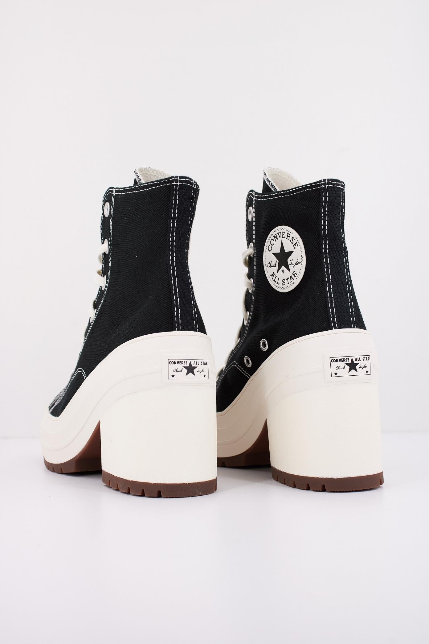 CONVERSE CHUCK DE LUXE HEEL en color NEGRO (4)