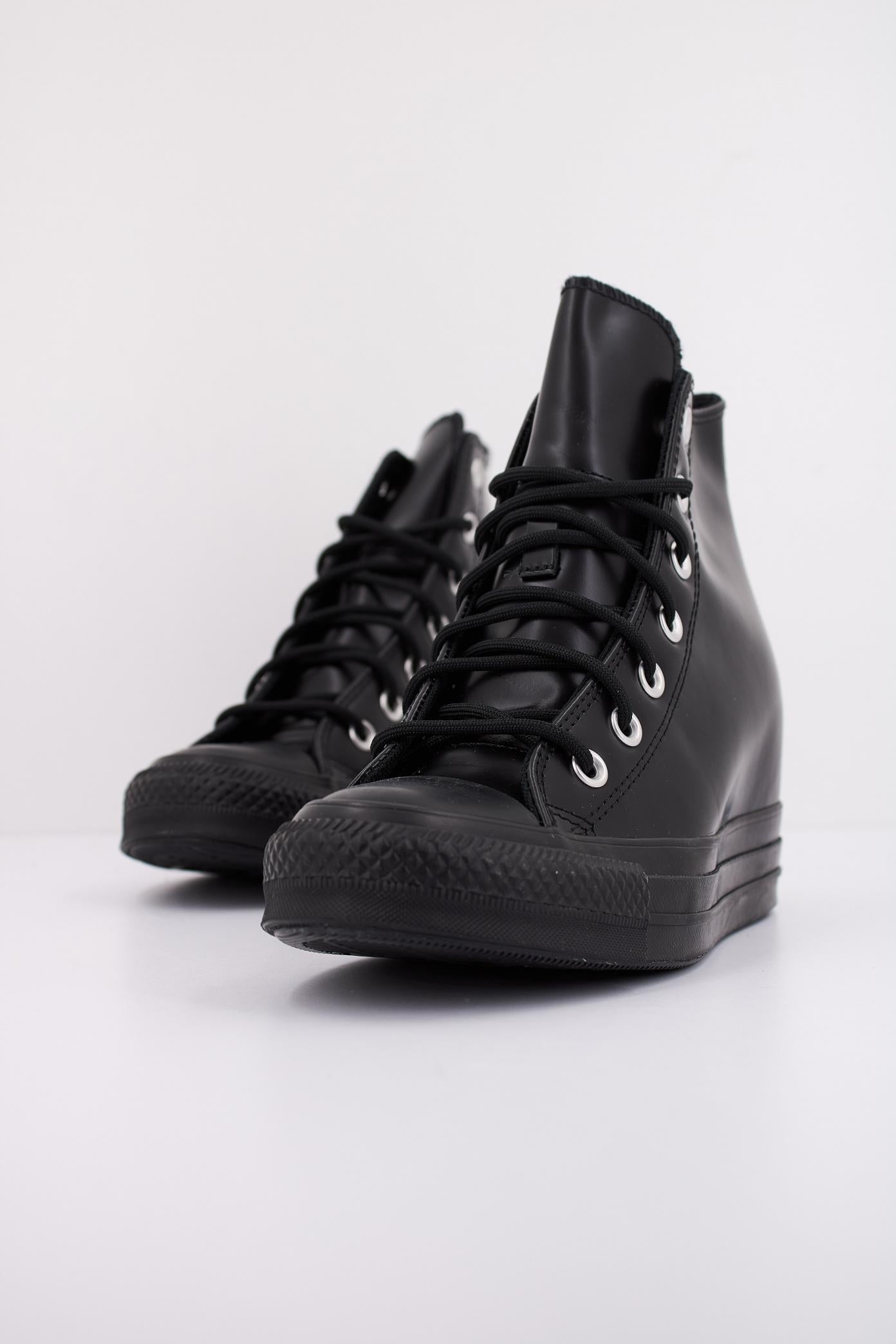 CONVERSE CHUCK TAYLOR ALL STAR WEDGE en color NEGRO (2)