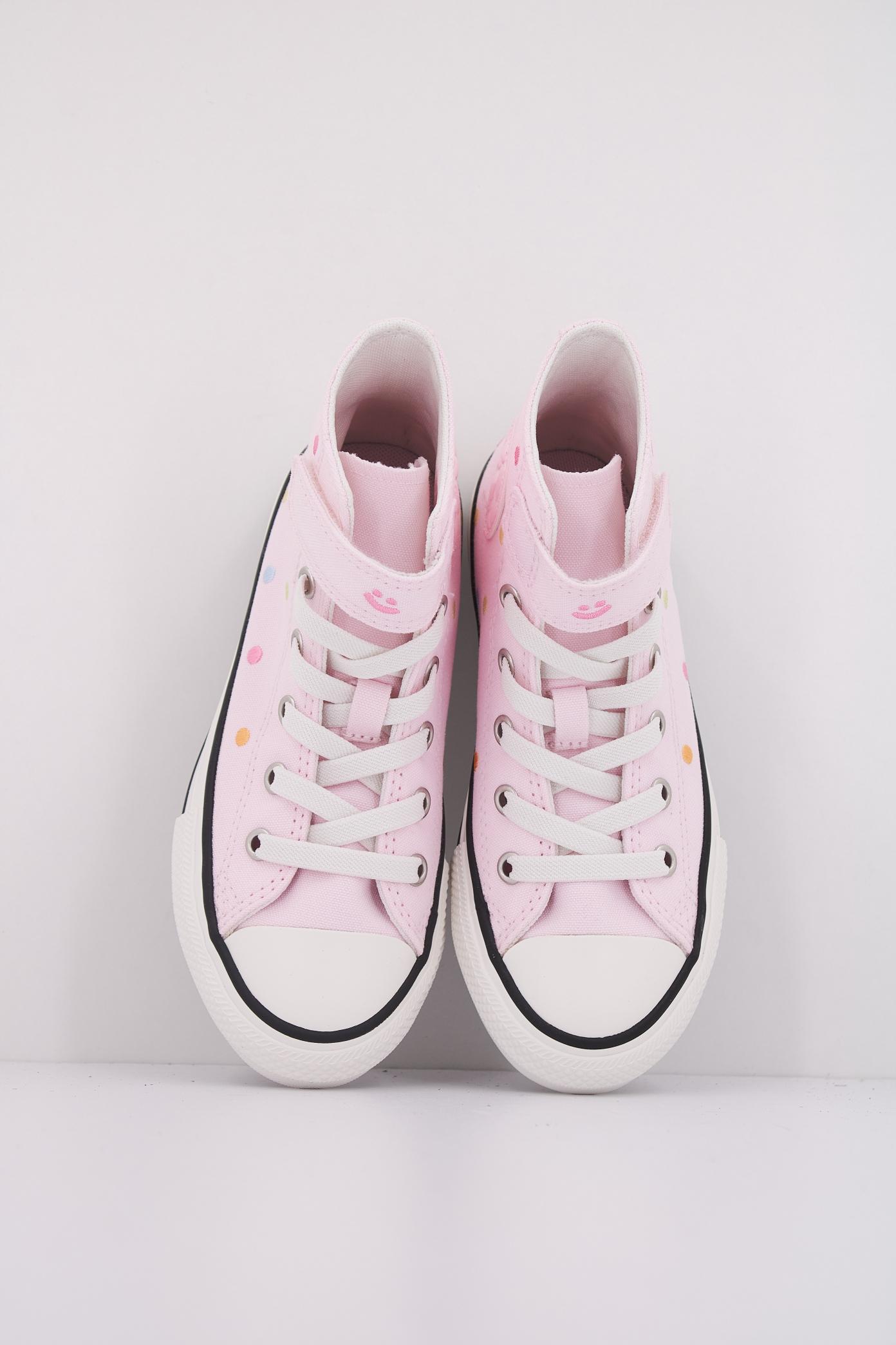 CONVERSE CHUCK TAYLOR ALL STAR EMBROIDERED POLKA DOTS EASY ON en color ROSA (3)