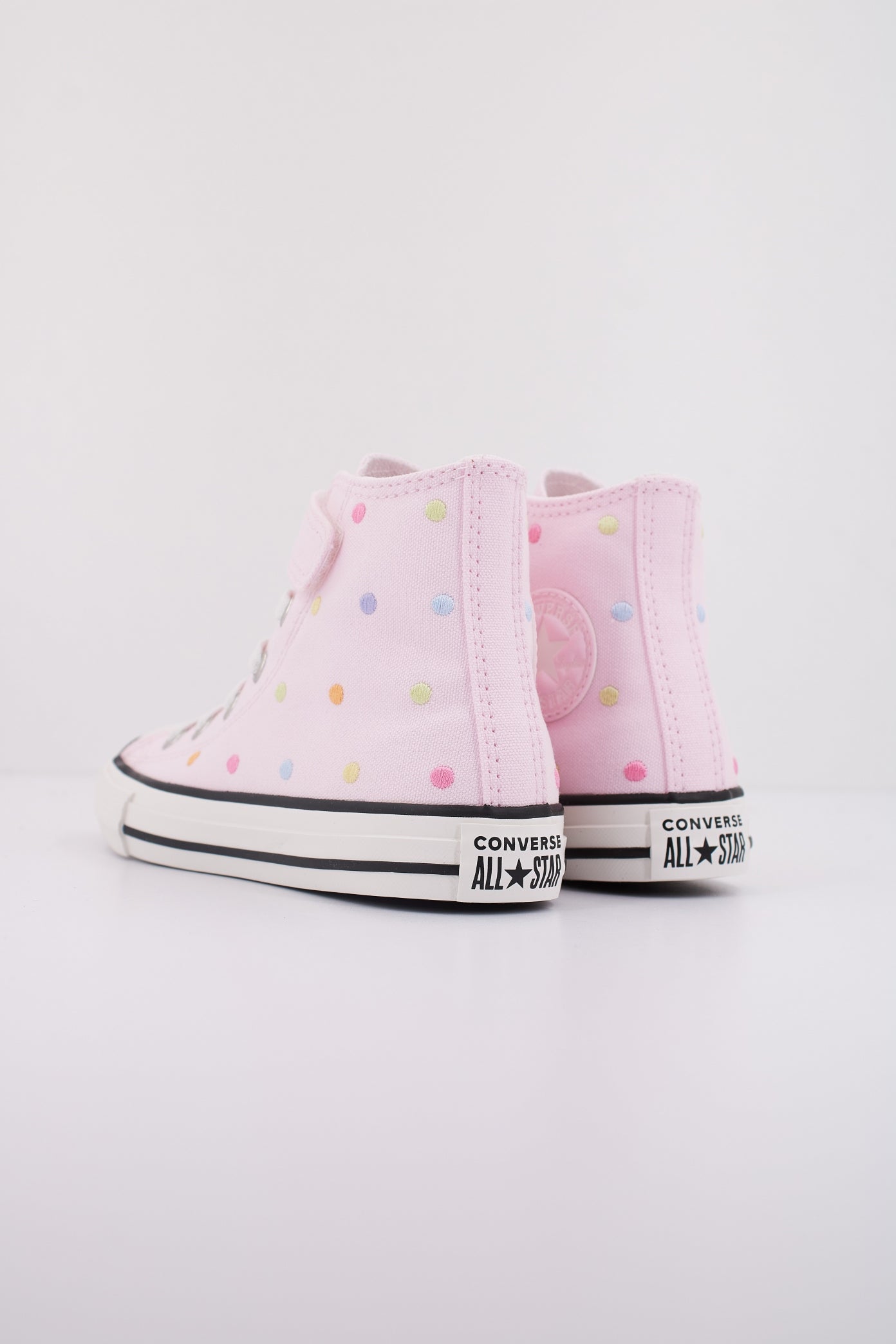 CONVERSE CHUCK TAYLOR ALL STAR EMBROIDERED POLKA DOTS EASY ON en color ROSA (4)