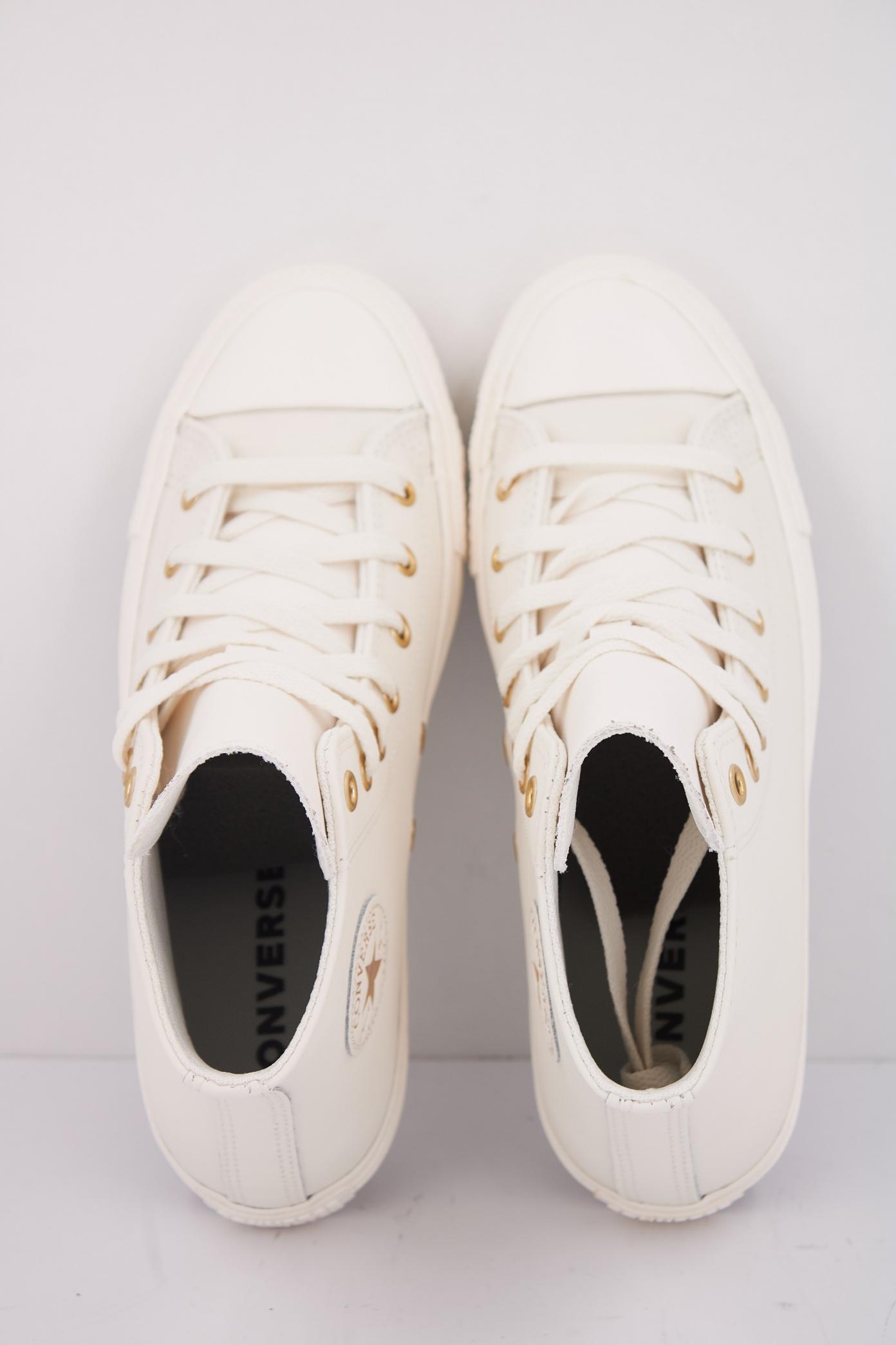 CONVERSE CHUCK TAYLOR ALL STAR GOLD en color BLANCO (3)