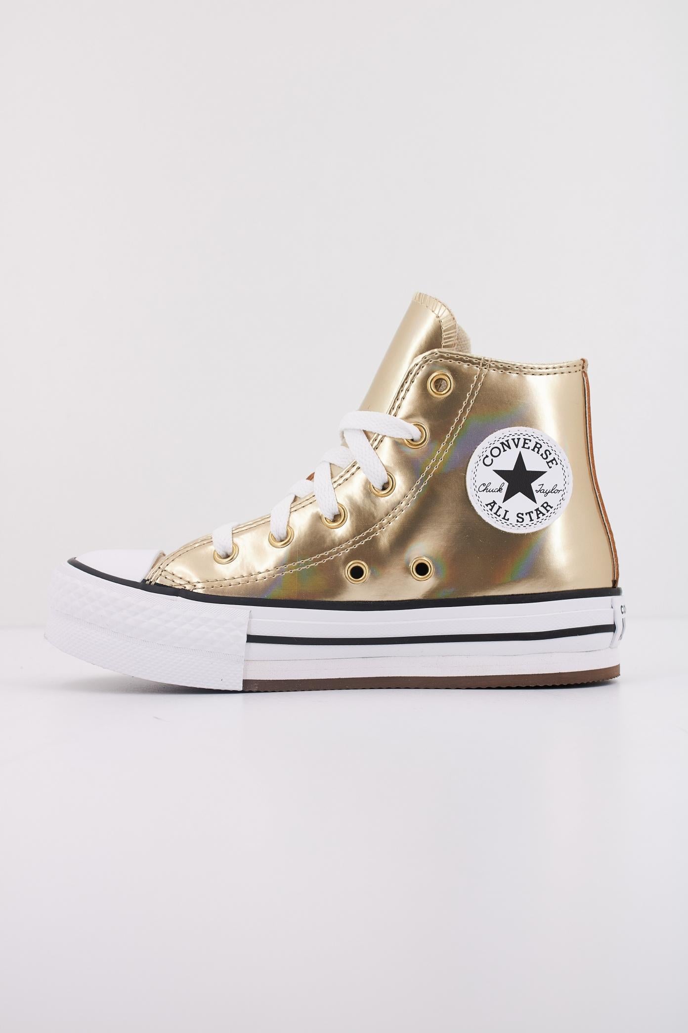 Sneakers Alte Converse Bianche E Dorate Scarpe Converse Converse