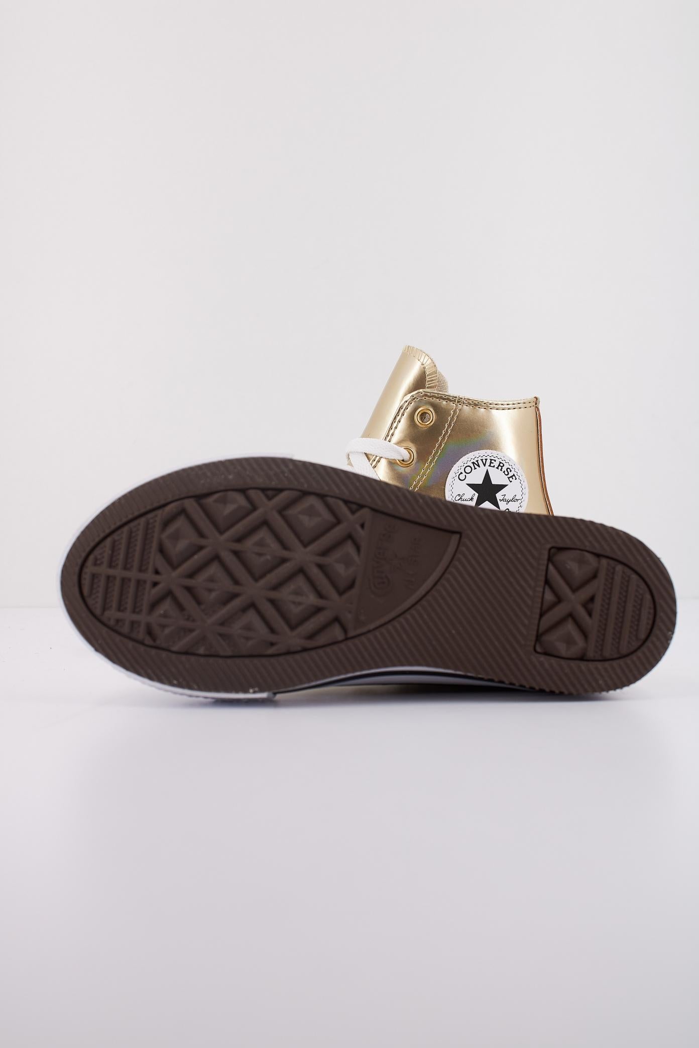 CONVERSE CHUCK TAYLOR ALL STAR EVA LIFT HI en color ORO (5)
