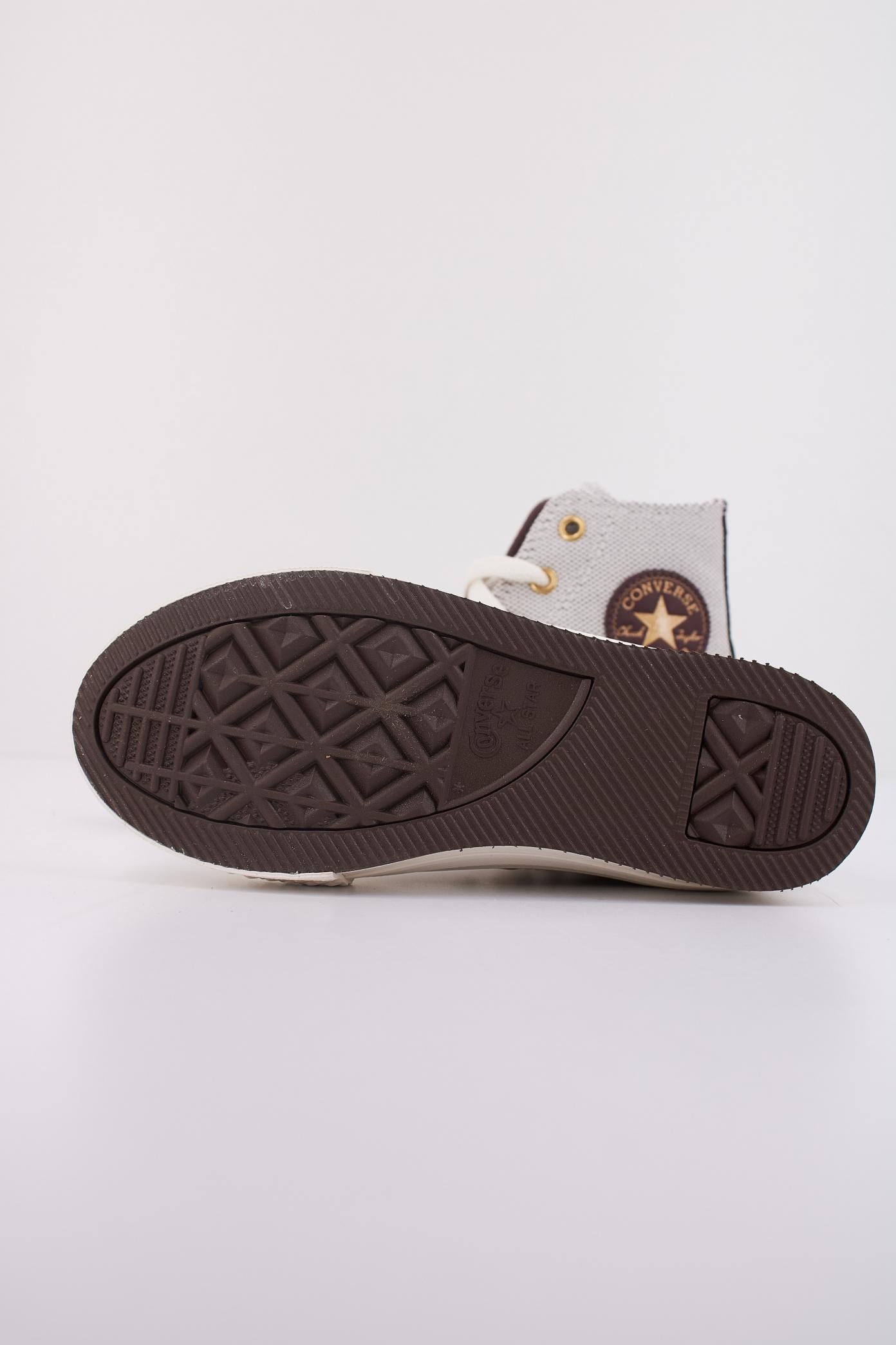 CONVERSE CHUCK TAYLOR ALL STAR EBA LIFT HI en color MARRON  (5)