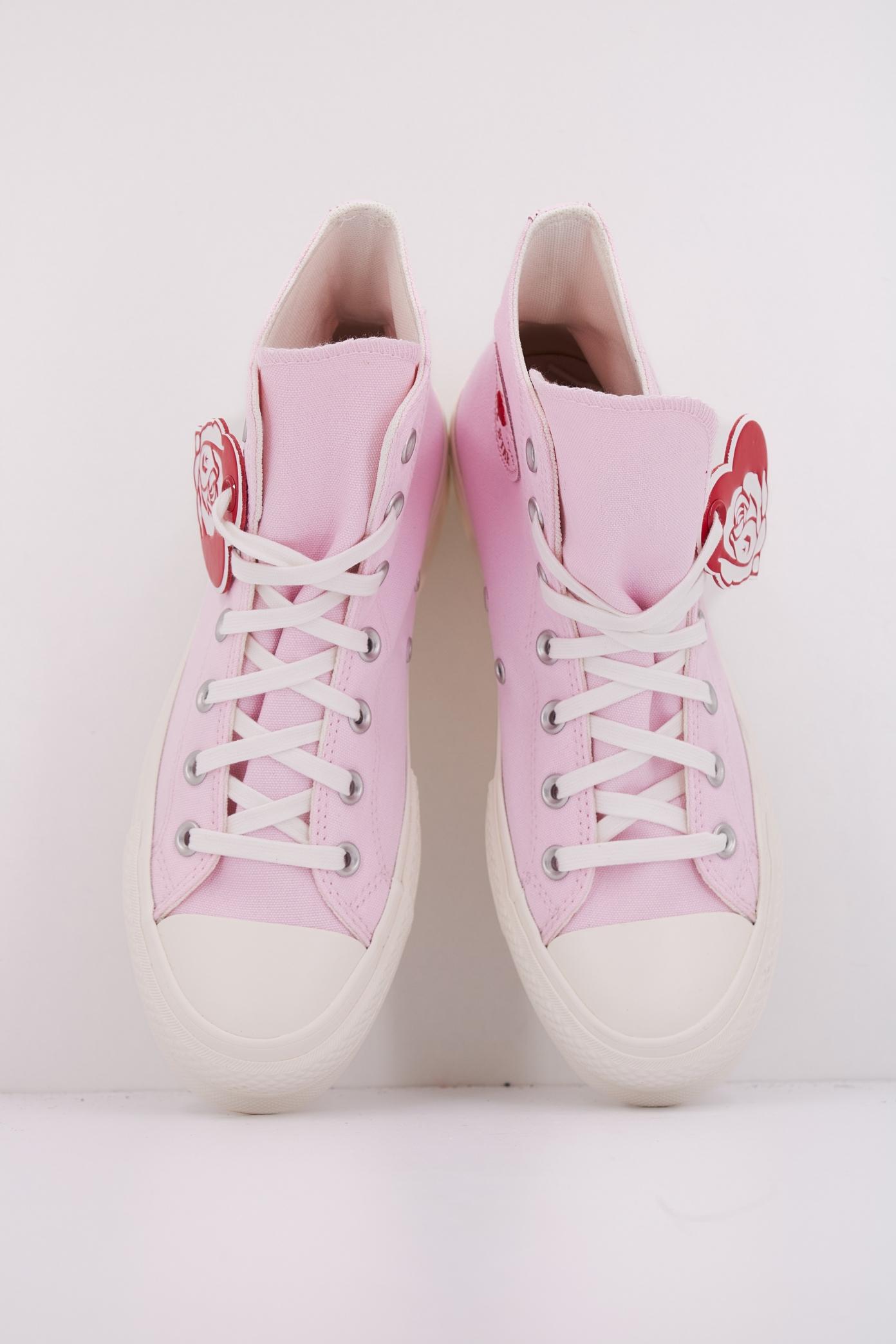CONVERSE CHUCK TAYLOR ALL STAR LIFT PLATFORM VALENTINE´S DAY en color ROSA (3)