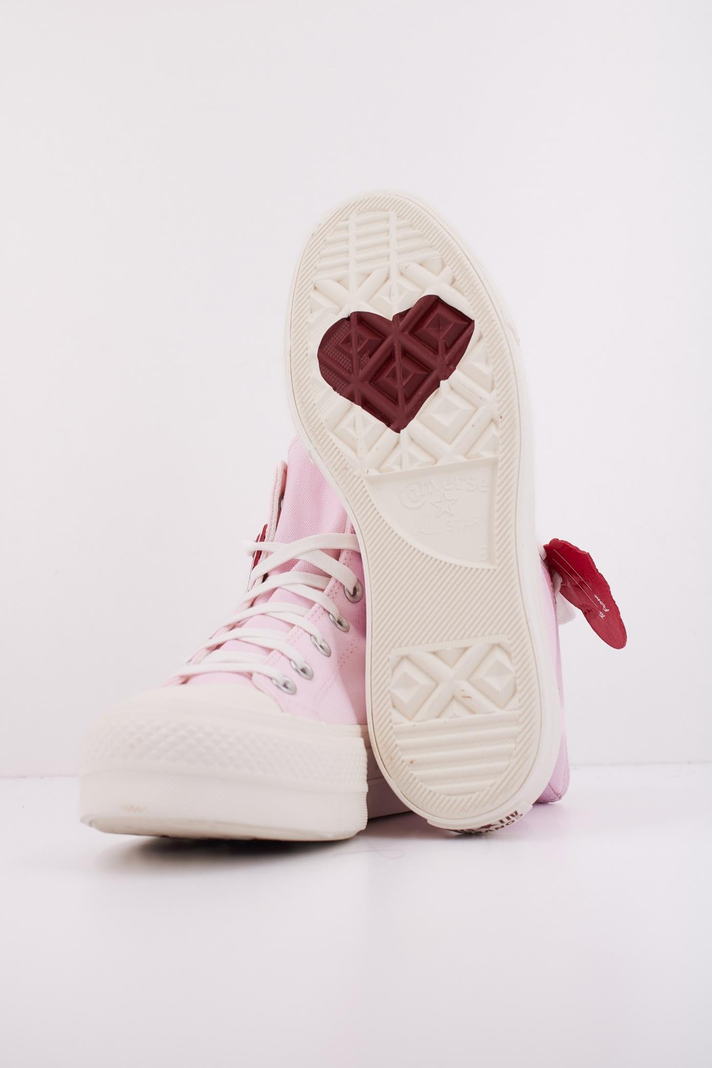 CONVERSE CHUCK TAYLOR ALL STAR LIFT PLATFORM VALENTINE´S DAY en color ROSA (5)