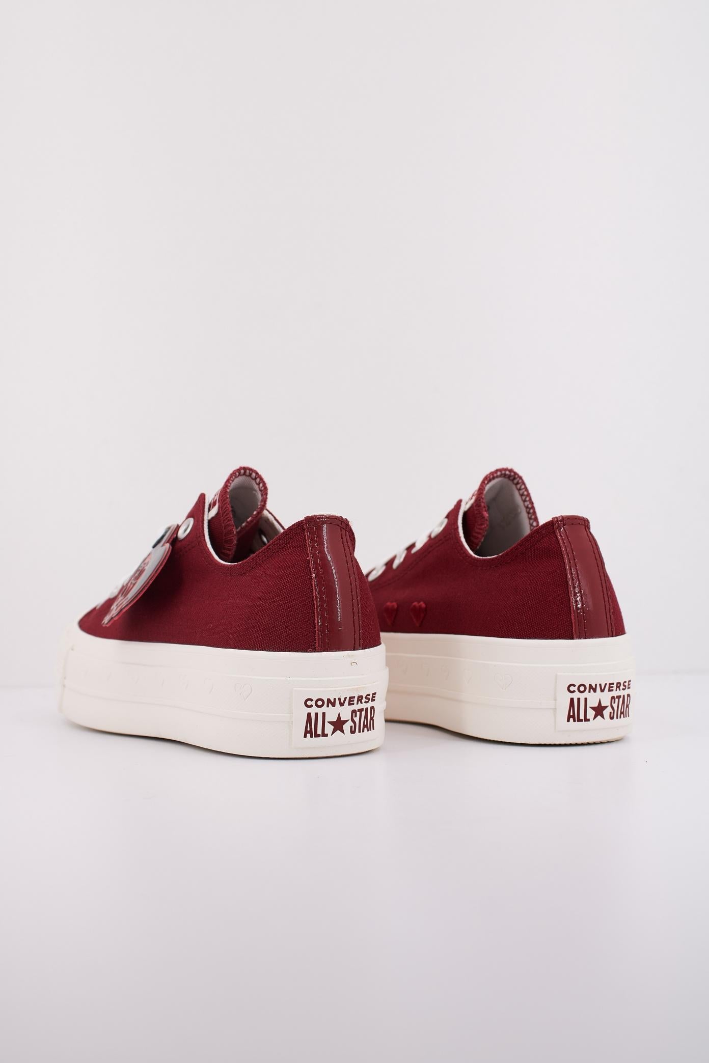CONVERSE CHUCK TAYLOR ALL STAR LIFT PLATFORM VALENTINE´S DAY en color ROJO (4)