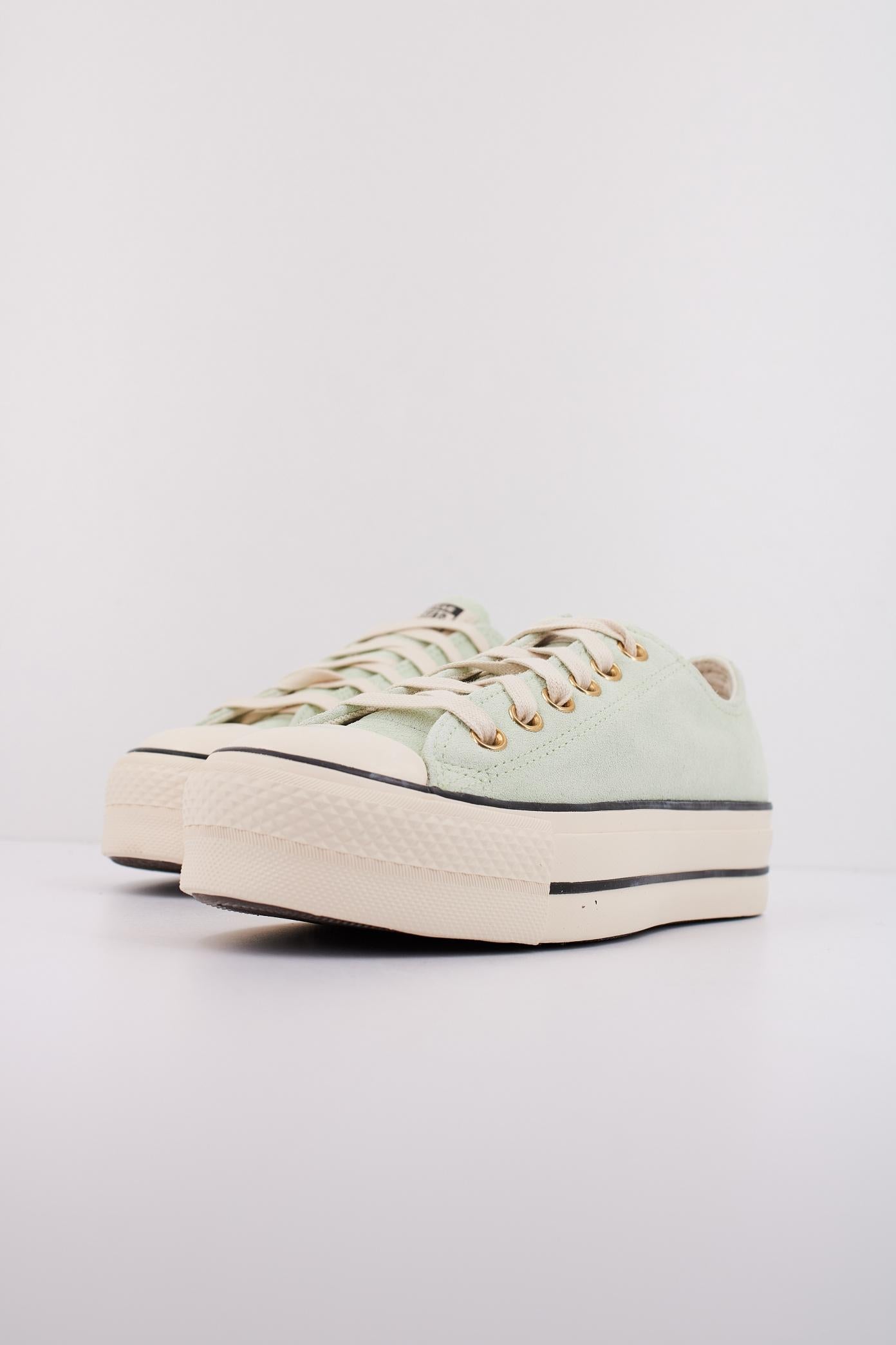 CONVERSE CHUCK TAYLOR ALL STAR LIFT en color VERDE (2)