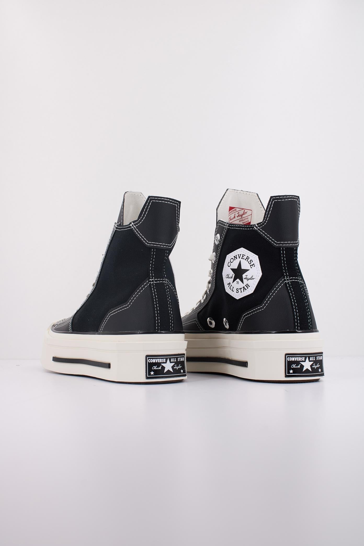 CONVERSE CHUCK TAYLOR ALL STAR DE LUXE SQUARED en color NEGRO (4)