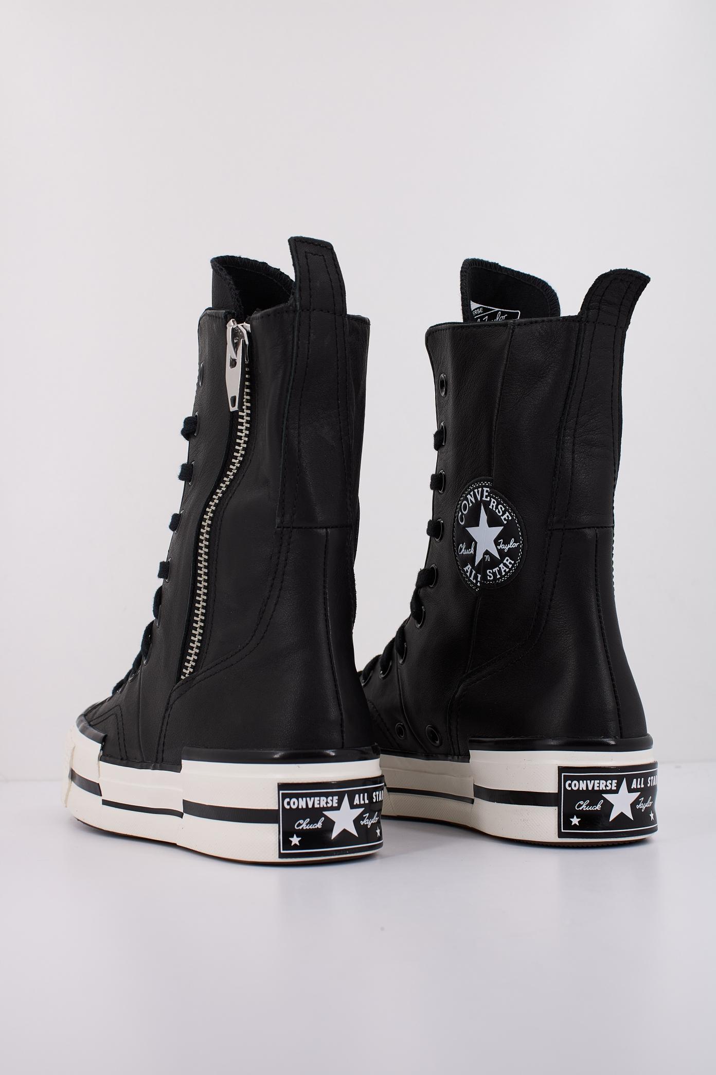 CONVERSE CHUCK PLUS XHI LEATHER en color NEGRO (4)