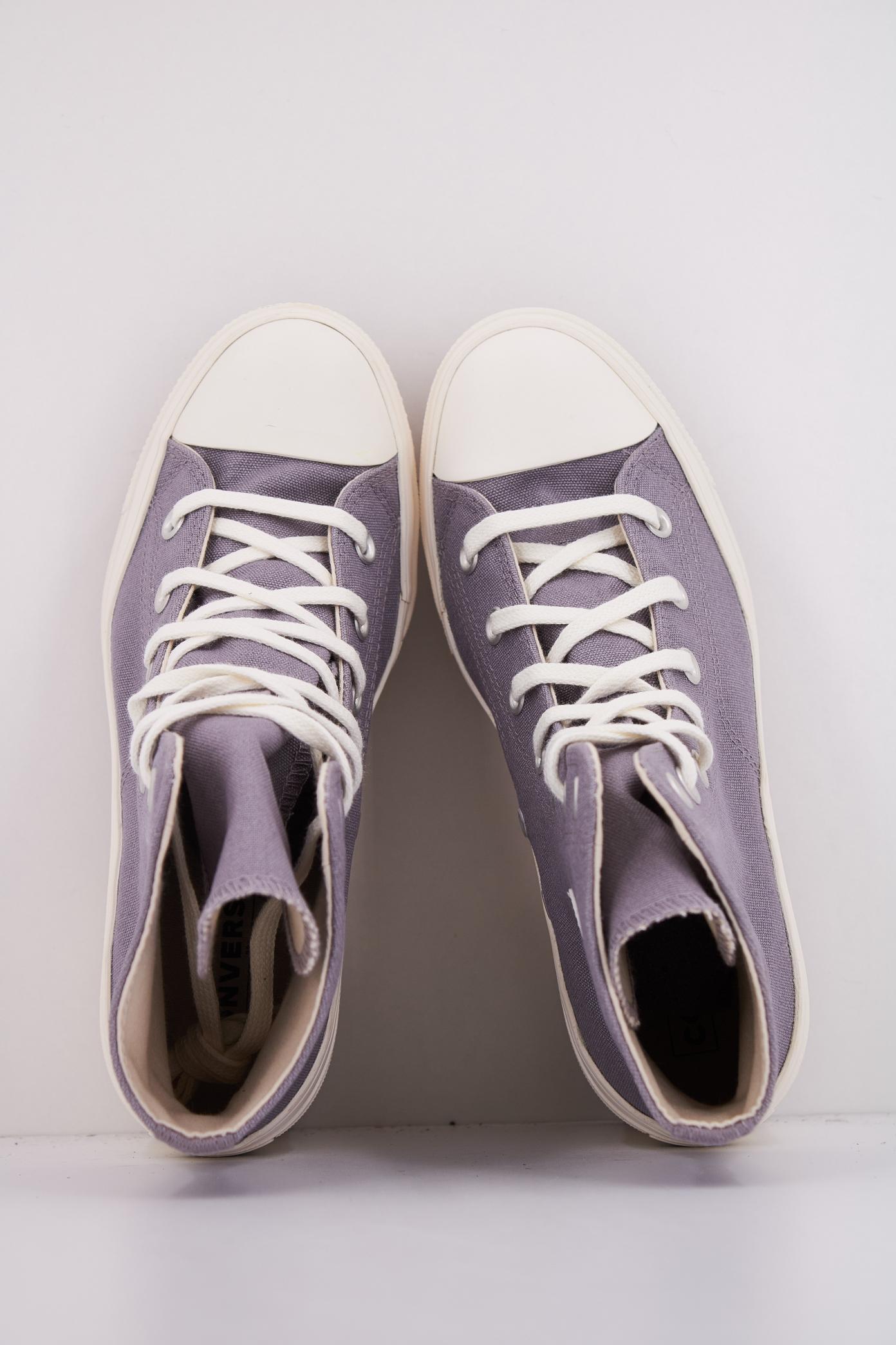 CONVERSE CHUCK DE LUXE HEEL en color VIOLETA (3)