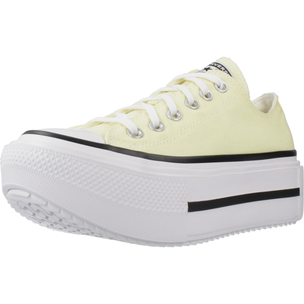 CONVERSE CHUCK TAYLOR ALL STAR LIFT DOUBLE STACK OX en color AMARILLO (1)