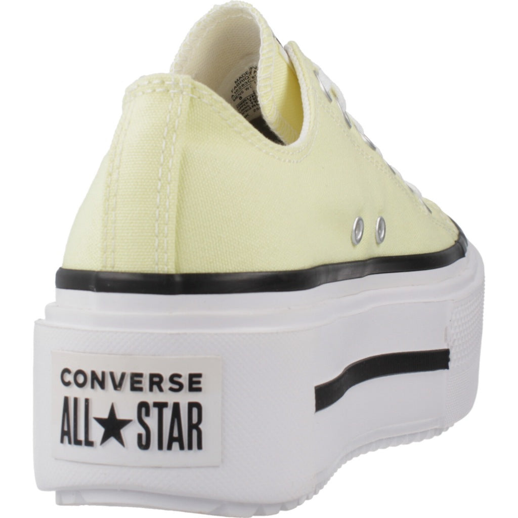 CONVERSE CHUCK TAYLOR ALL STAR LIFT DOUBLE STACK OX en color AMARILLO (3)