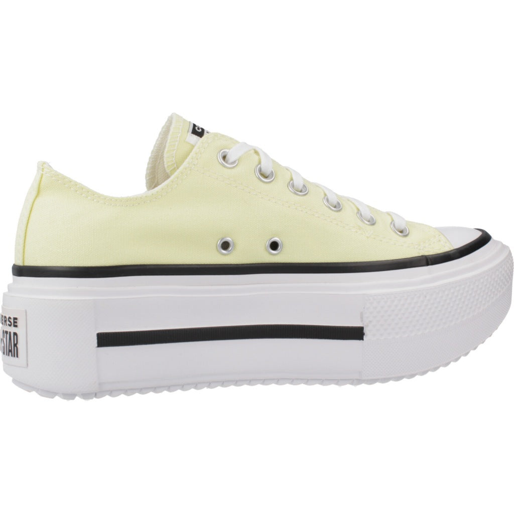 CONVERSE CHUCK TAYLOR ALL STAR LIFT DOUBLE STACK OX en color AMARILLO (4)