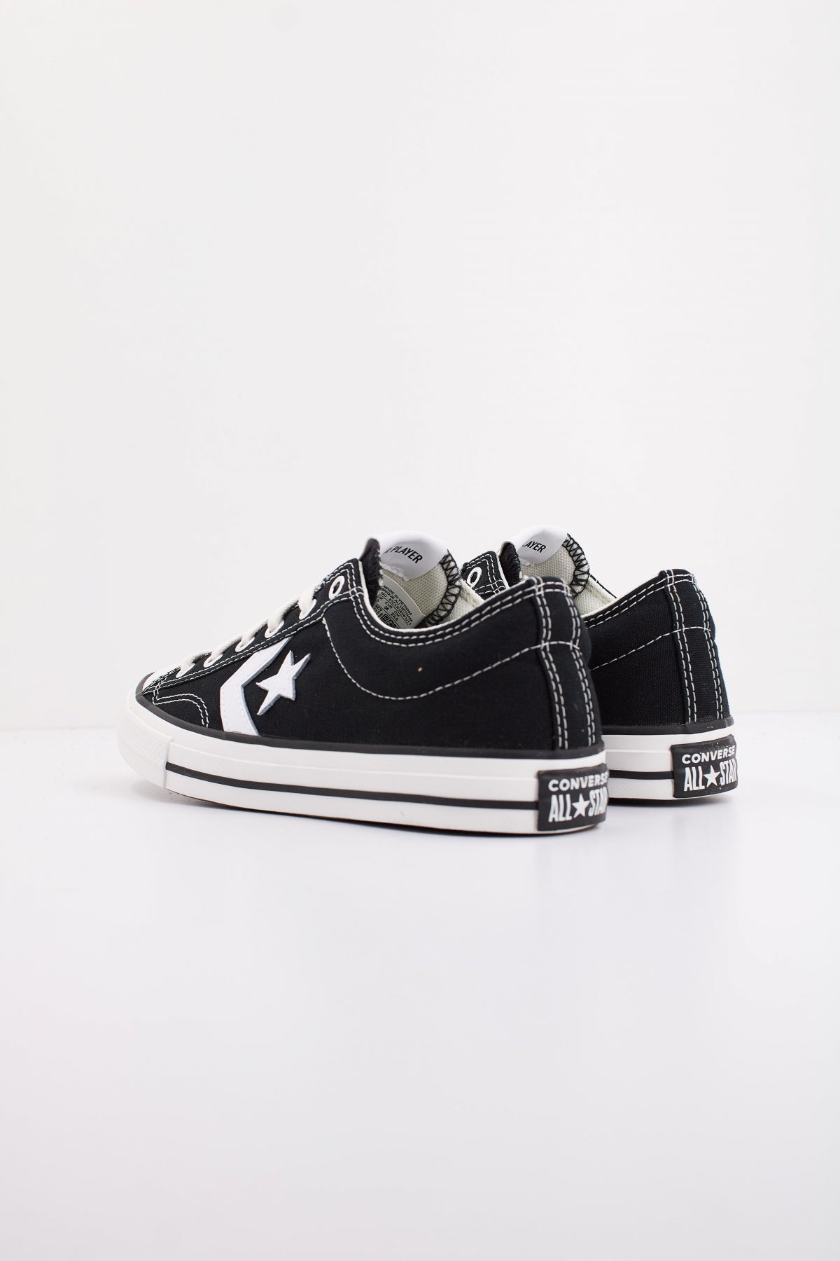 CONVERSE STAR PLAYER FOUNDATIONAL en color NEGRO (4)