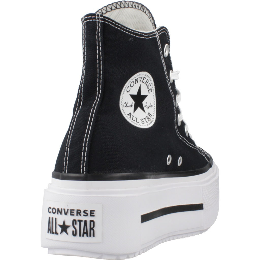 CONVERSE CHUCK TAYLOR ALL STAR LIFT DOUBLE STARCK en color NEGRO (3)