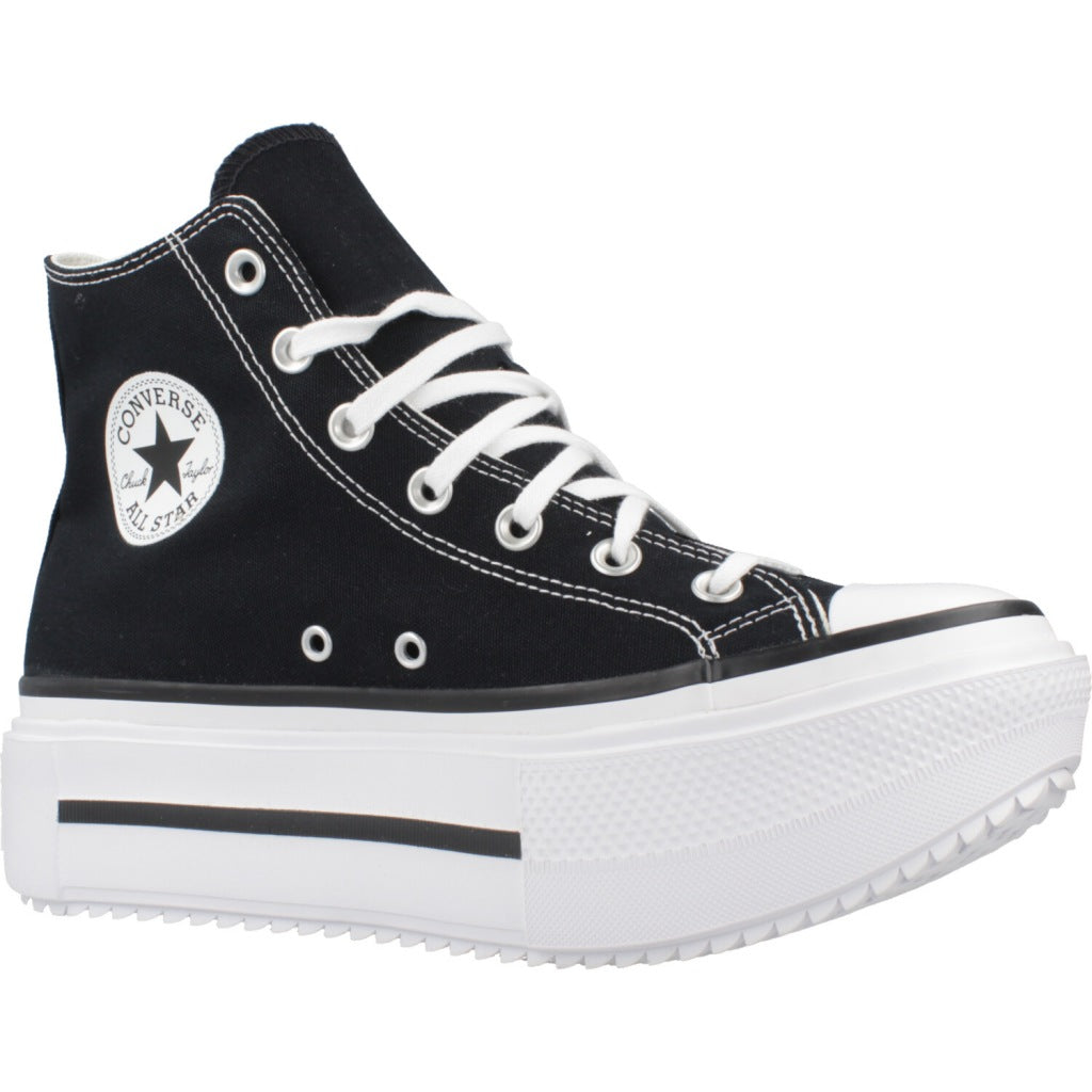 CONVERSE CHUCK TAYLOR ALL STAR LIFT DOUBLE STARCK en color NEGRO (5)