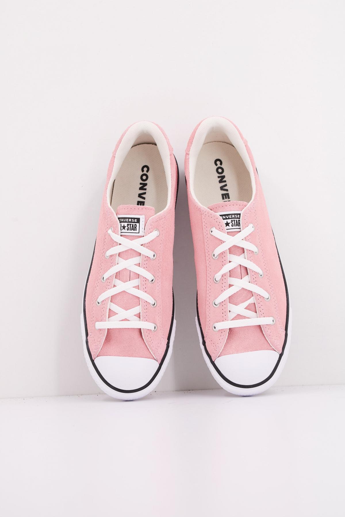 CONVERSE CHUCK TAYLOR ALL STAR DAINTY LUCKY OX en color ROSA (3)