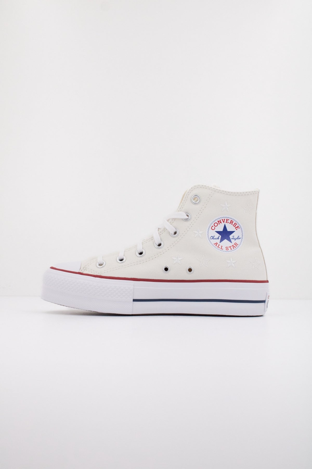 CONVERSE TAYLOR ALL STAR LIFT en color BLANCO (1)