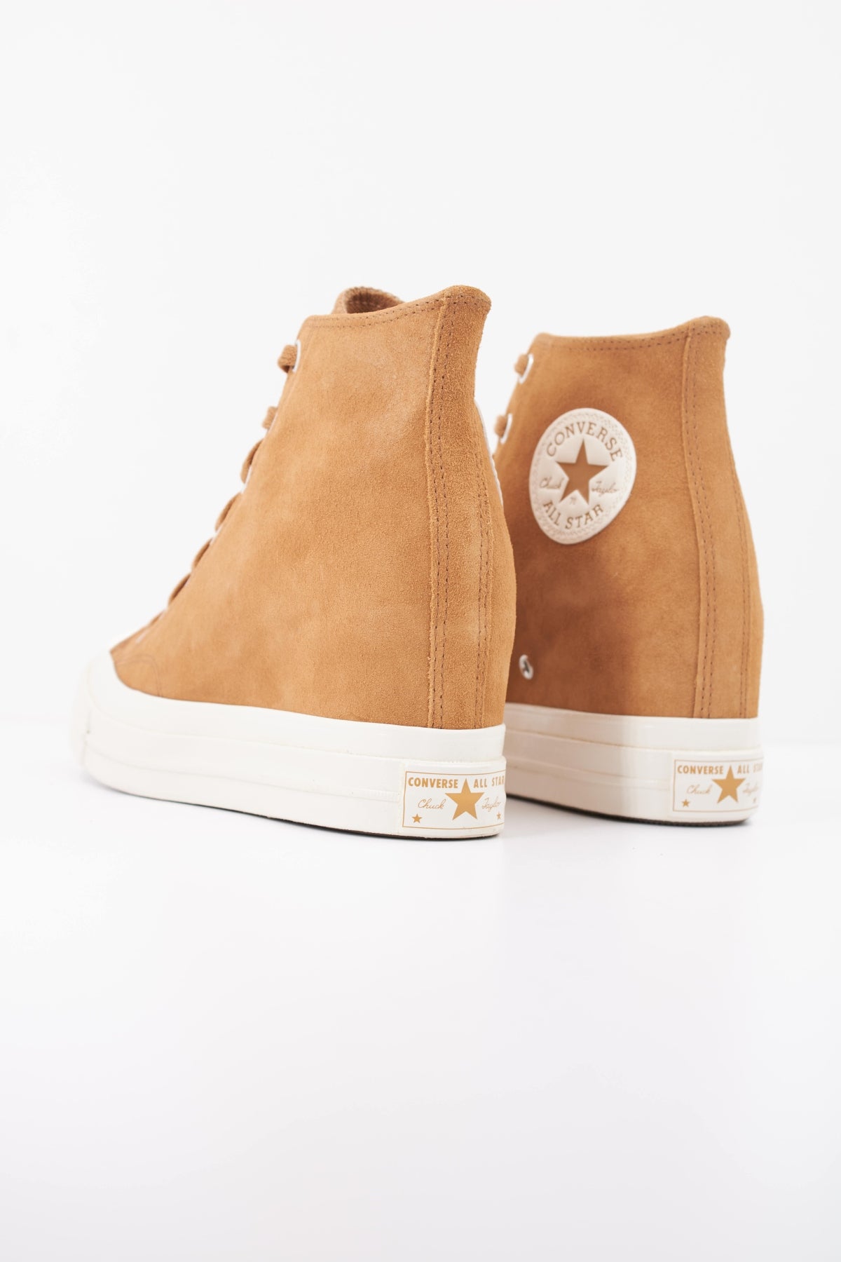 CONVERSE CHUCK WEDGE HI en color MARRON (4)