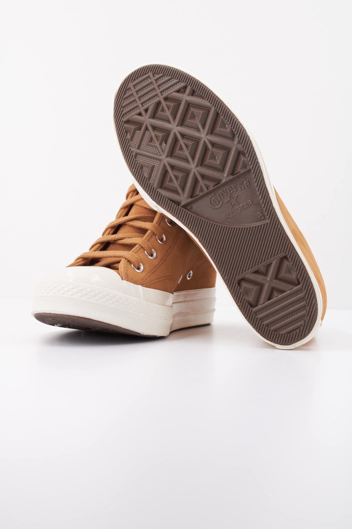 CONVERSE CHUCK WEDGE HI en color MARRON (5)