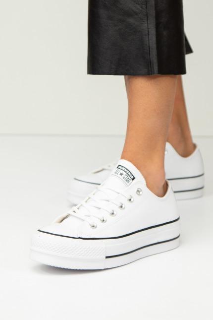 CONVERSE CONVERSE LIFT LEATHER en color BLANCO (5)