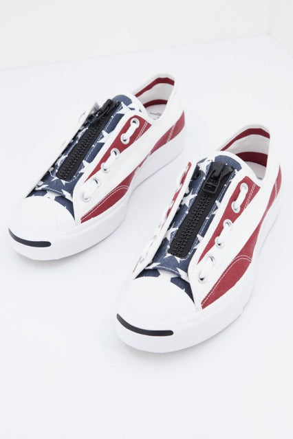 CONVERSE JACK PURCELL ZIP OX en color BLANCO (3)