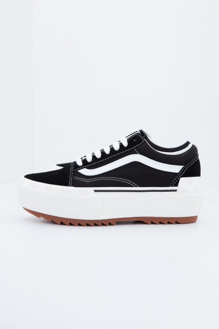 VANS UA OLD SKOOL STACKED en color NEGRO (2)