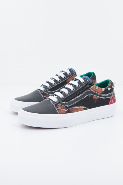 VANS UA OLD SKOOL ZIP en color ANIMAL PRINT (1)