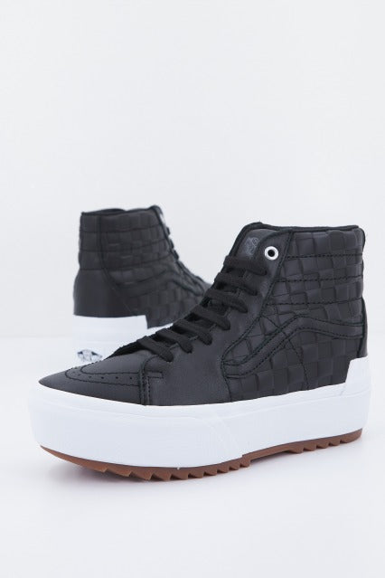 VANS UA SK-HI STACKED en color NEGRO (1)